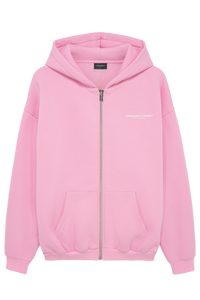 GLINT SWEAT JACKET PINK BLOSSOM