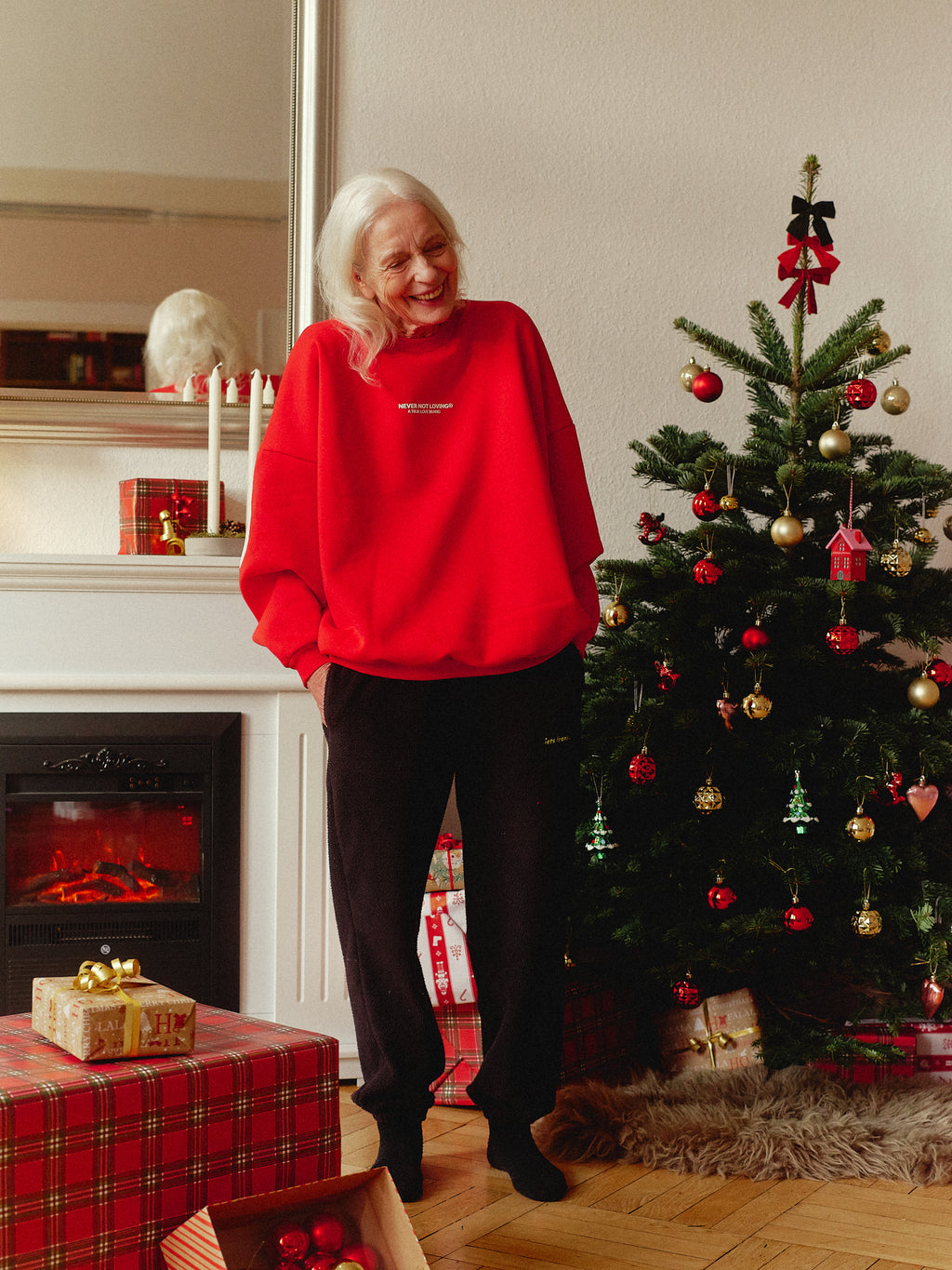 Loving Sweatshirt Red