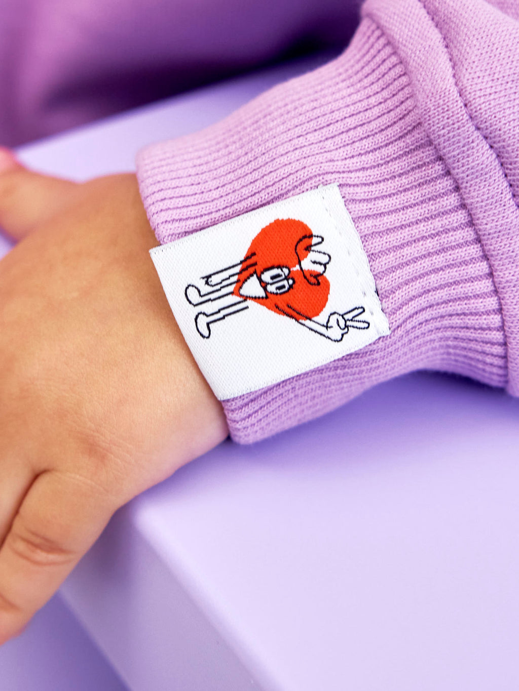 Kids Hoodie Flieder