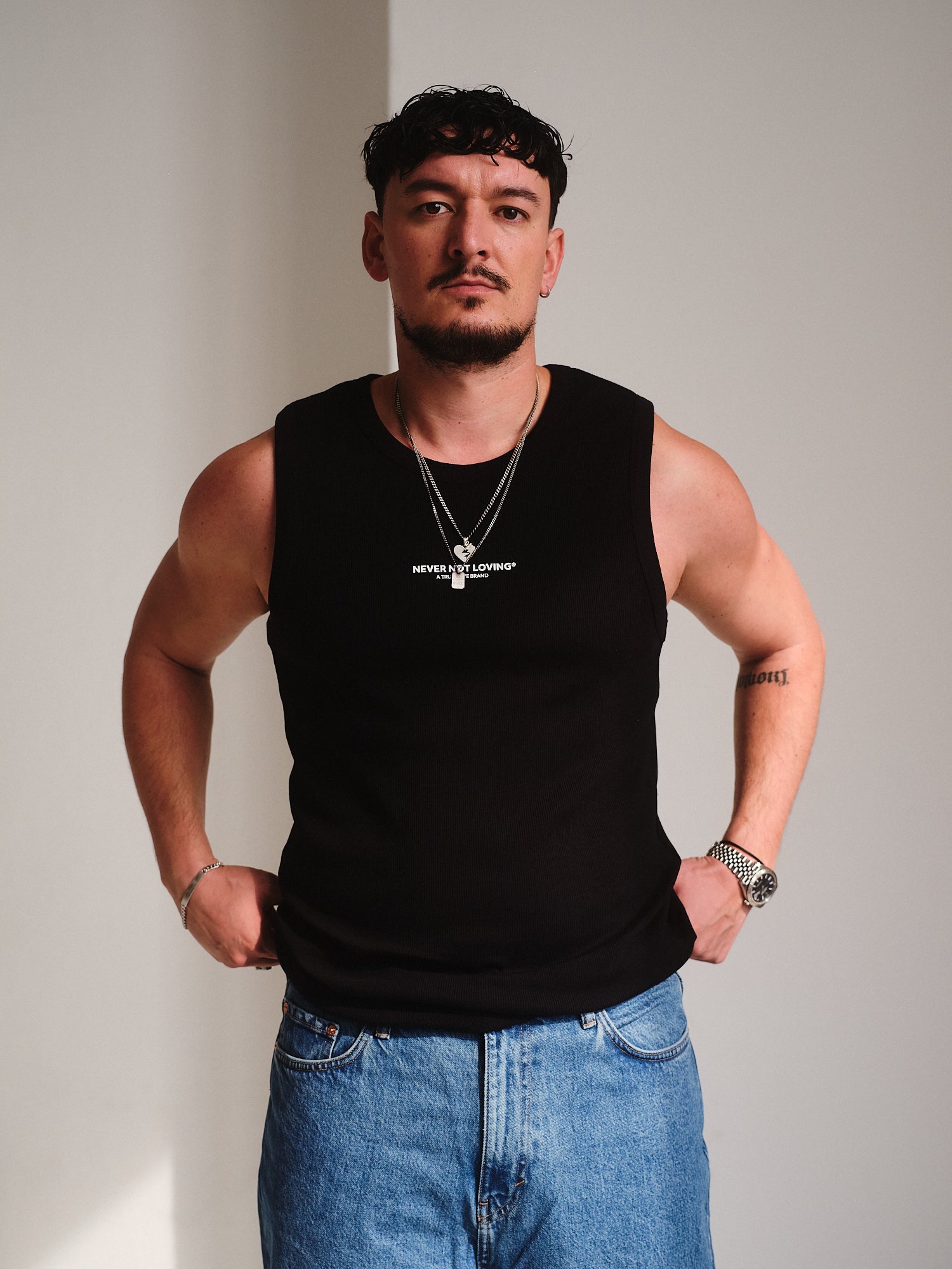 MEN'S TANK TOP BLACK