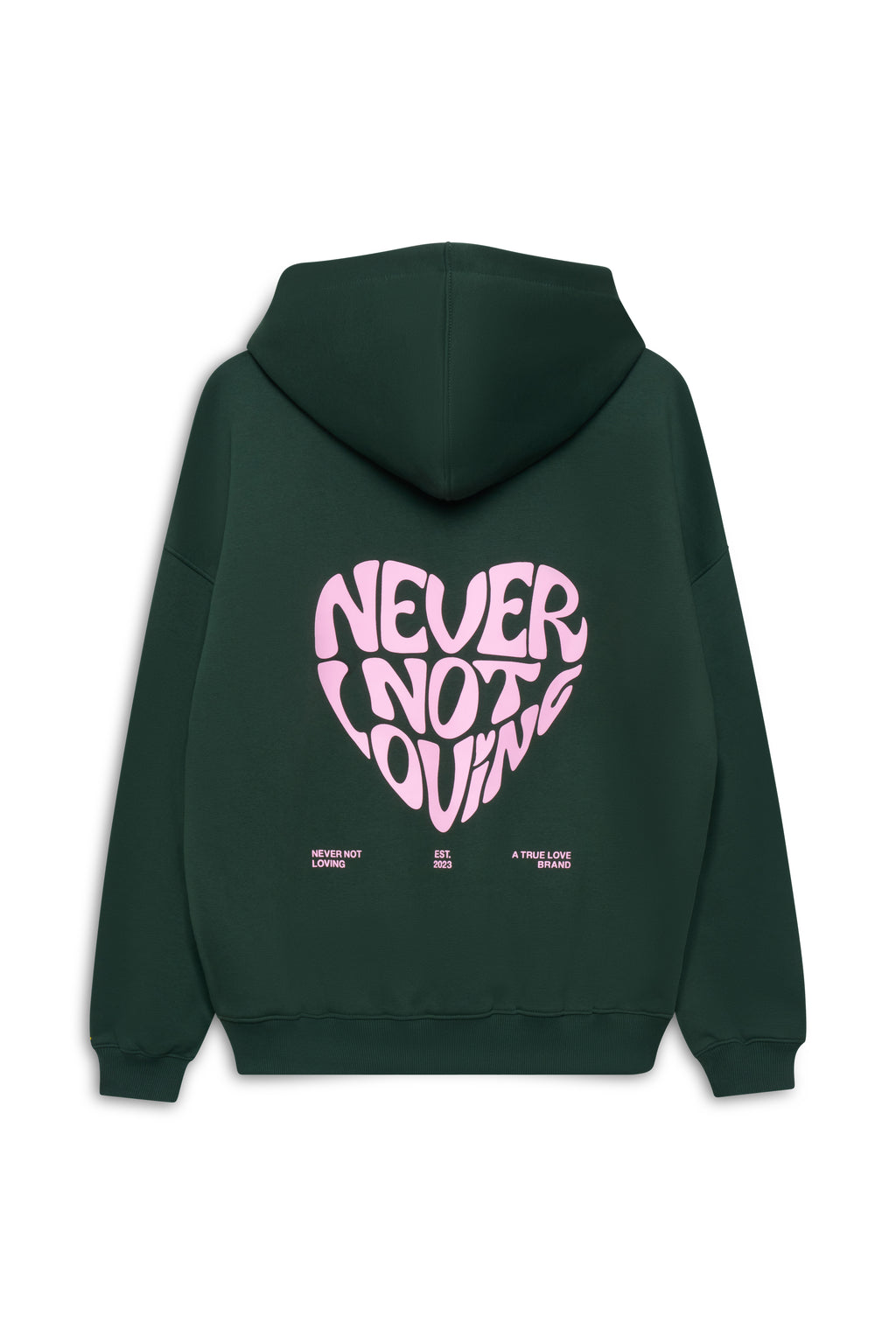 NNL HEART HOODIE GREEN
