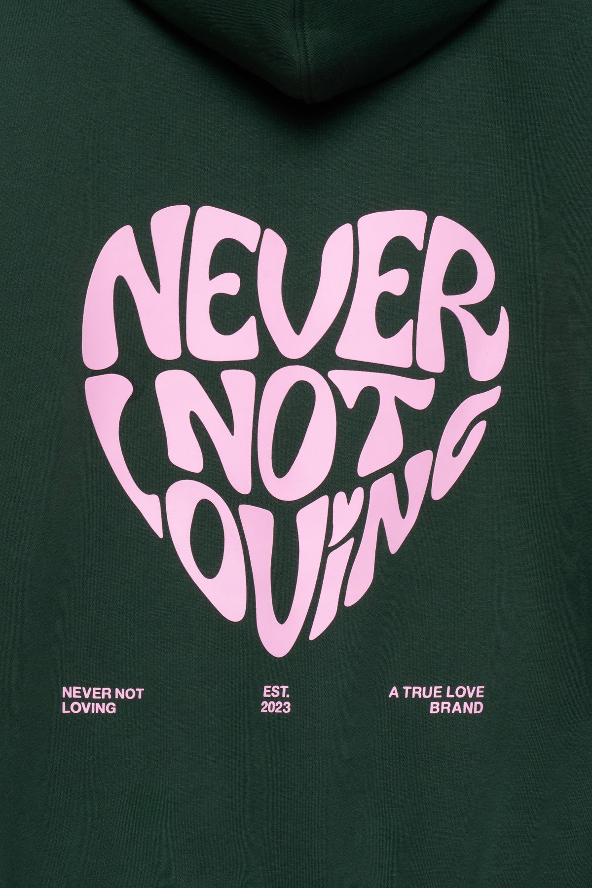 NNL HEART HOODIE GREEN