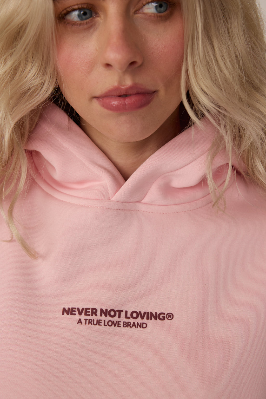 GIRLS HOODIE BABY PINK