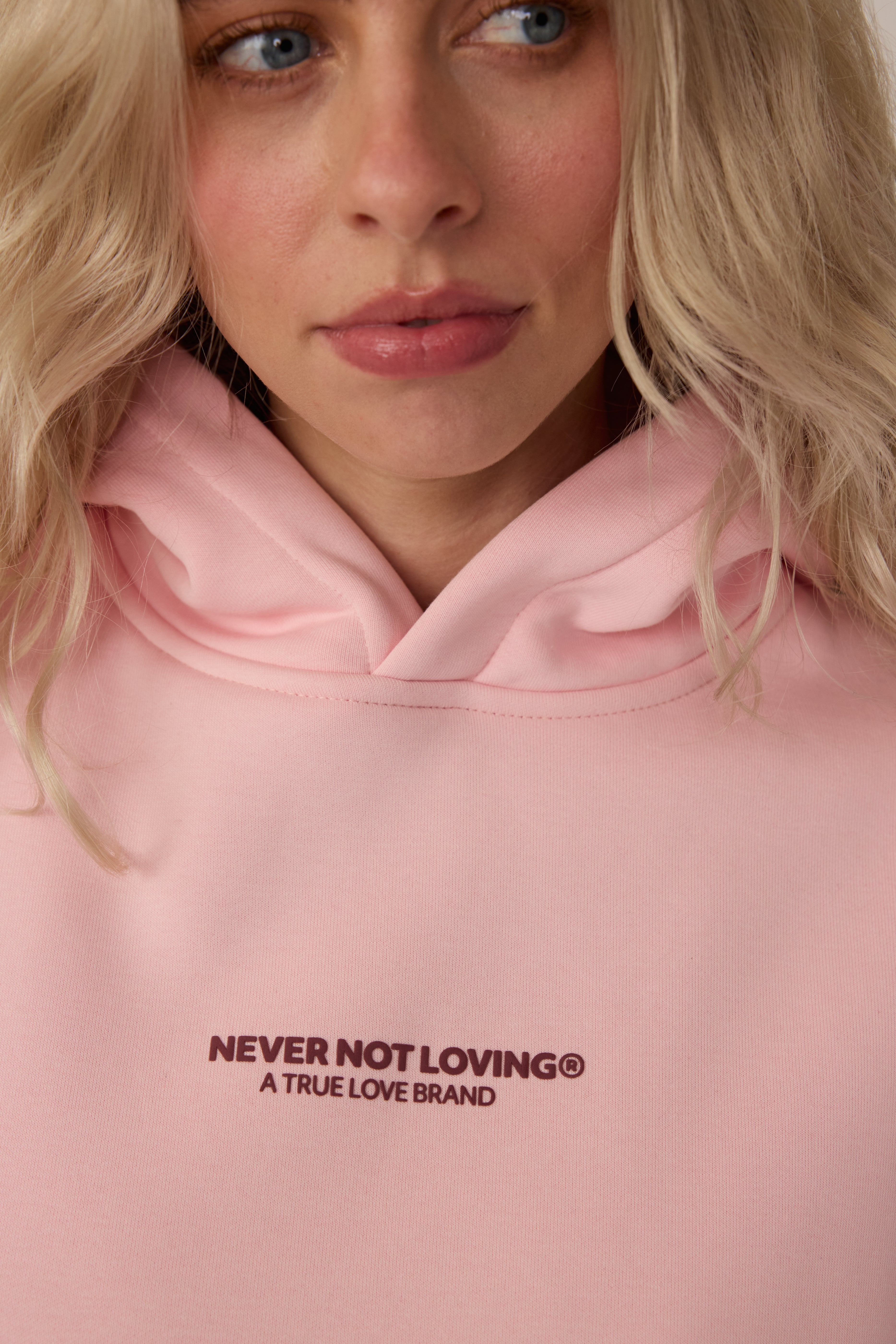 GIRLS HOODIE BABY PINK