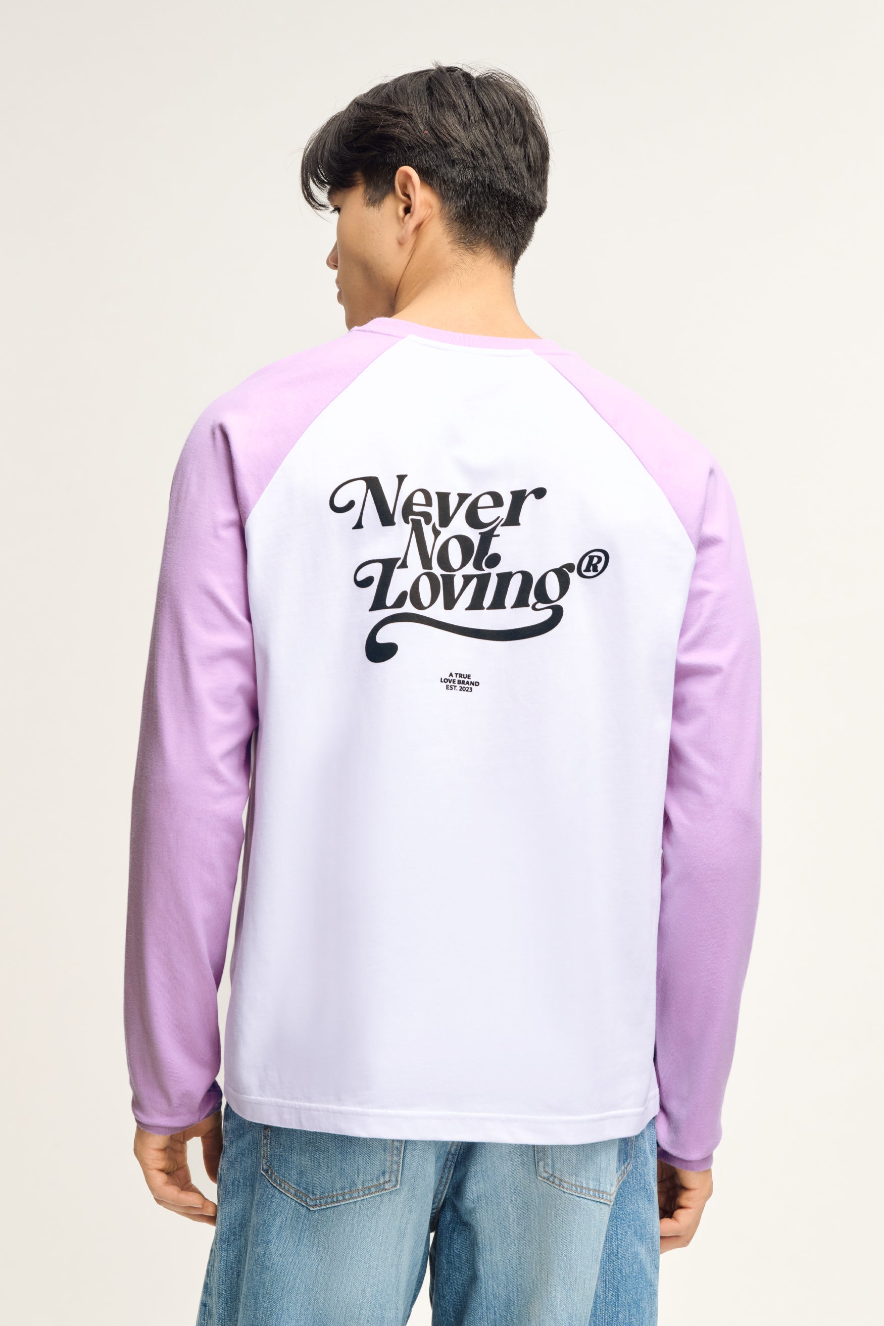 Baseball Longsleeve Purple