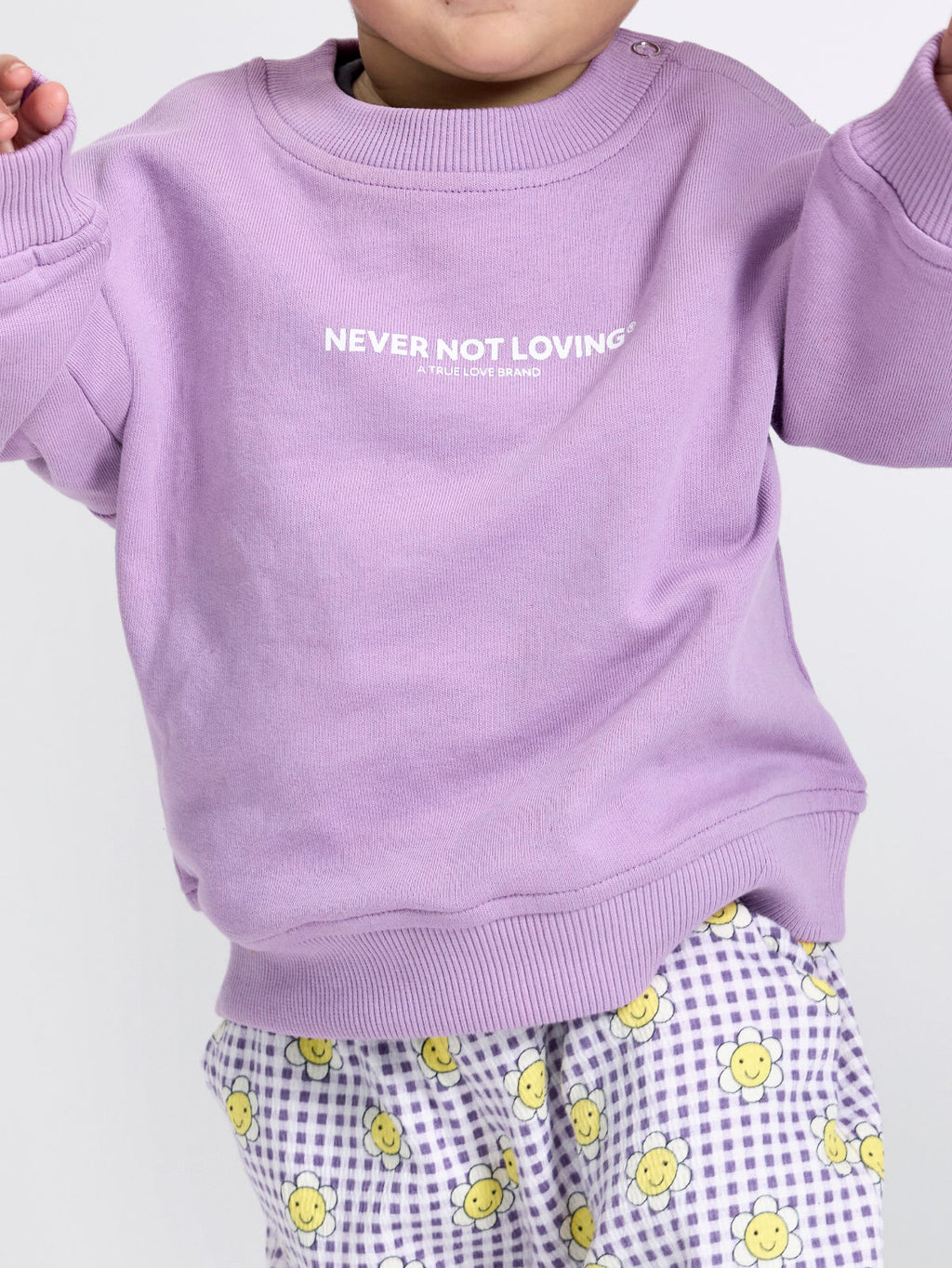 Kids Sweatshirt Flieder
