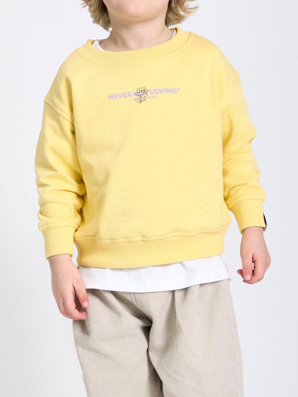 Kids Sweatshirt Gelb