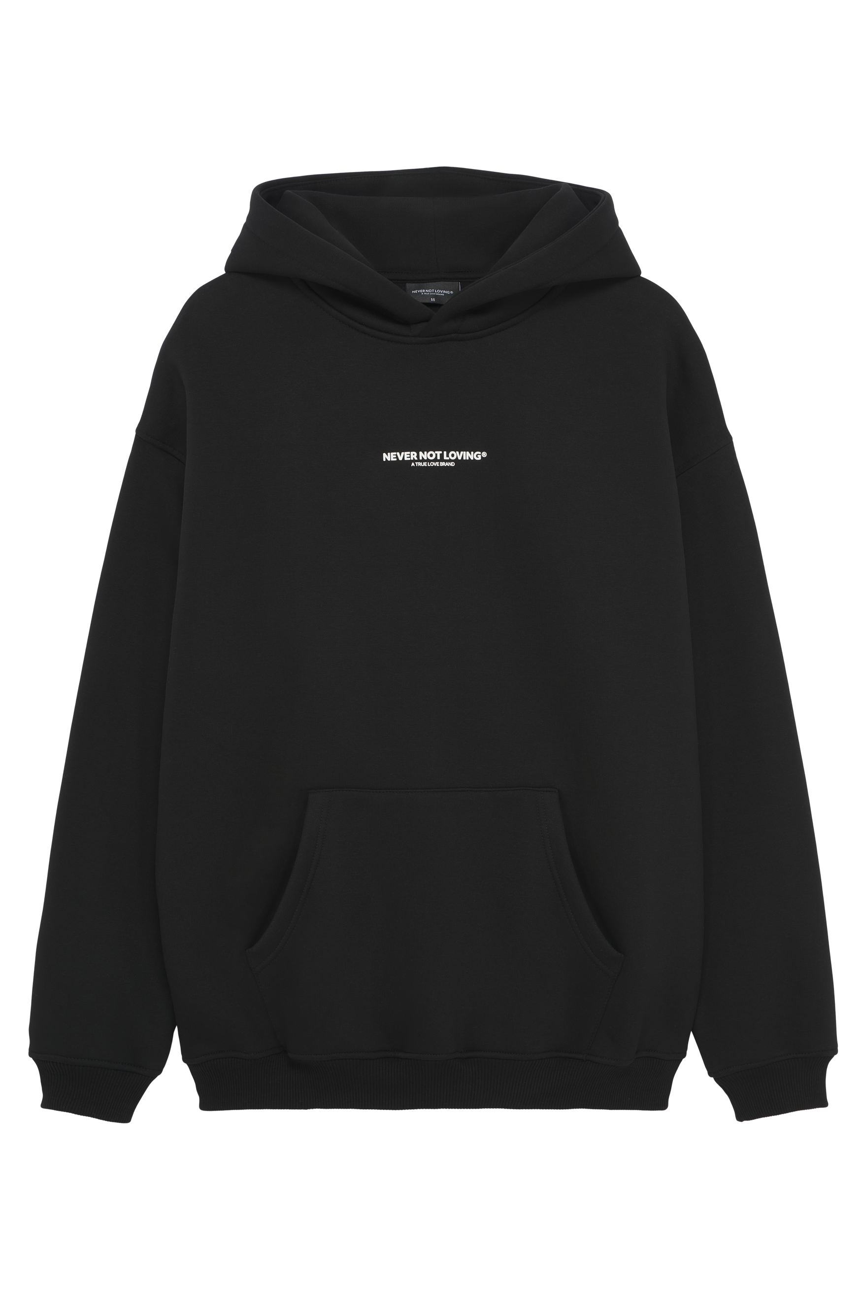 WHO MADE YOU SMILE HOODIE BLACK