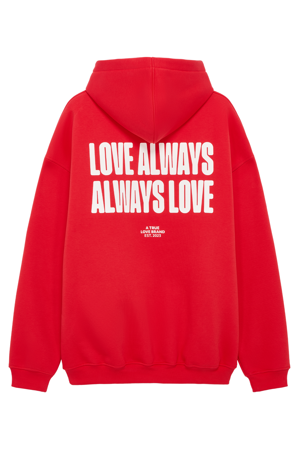Love Always Hoodie Red