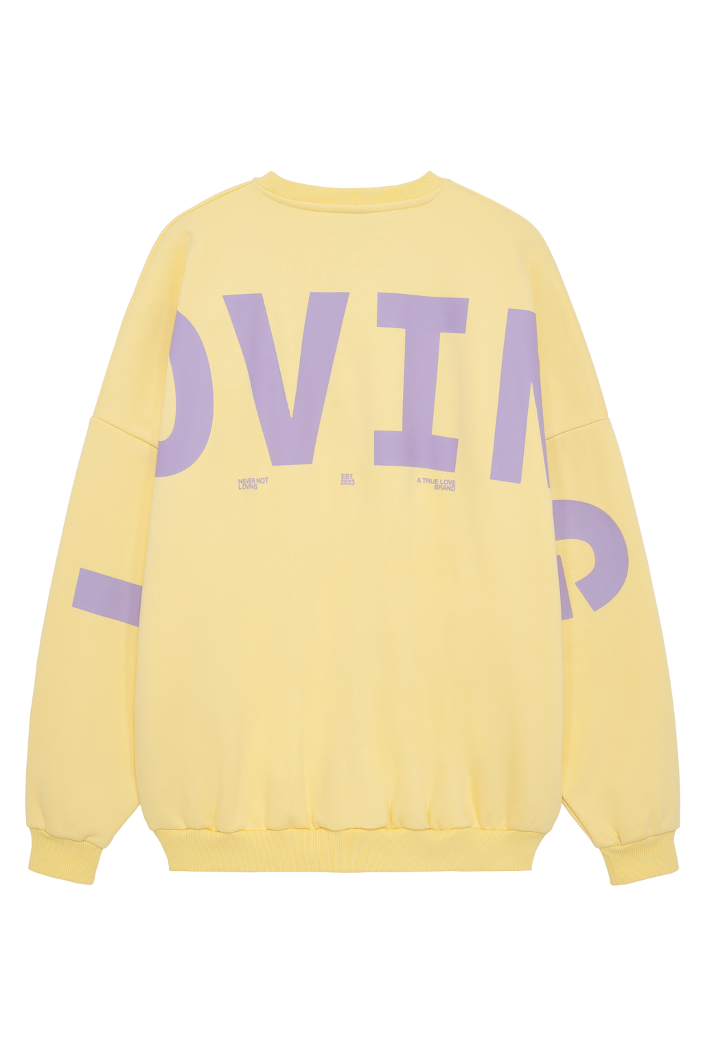 LOVING SWEATER BUZZING YELLOW