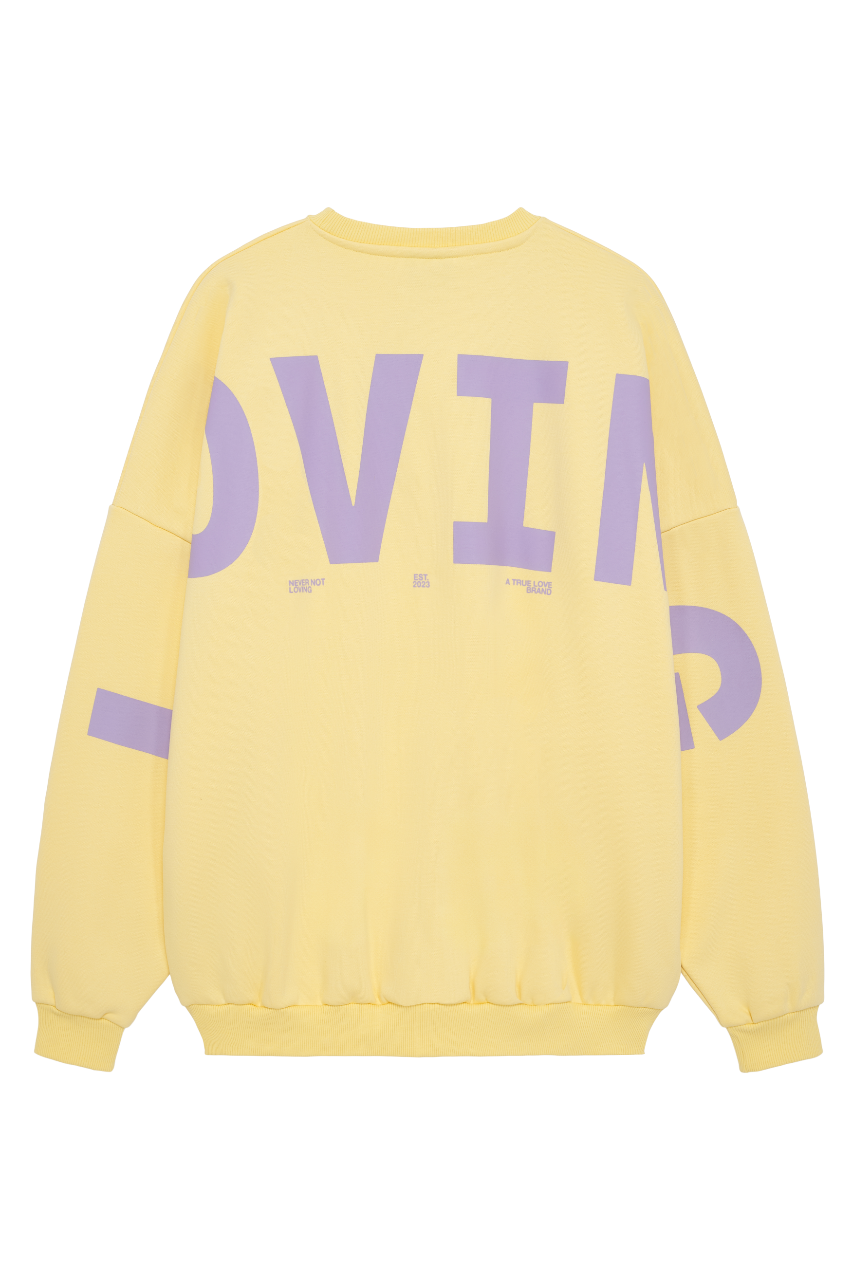LOVING SWEATER BUZZING YELLOW