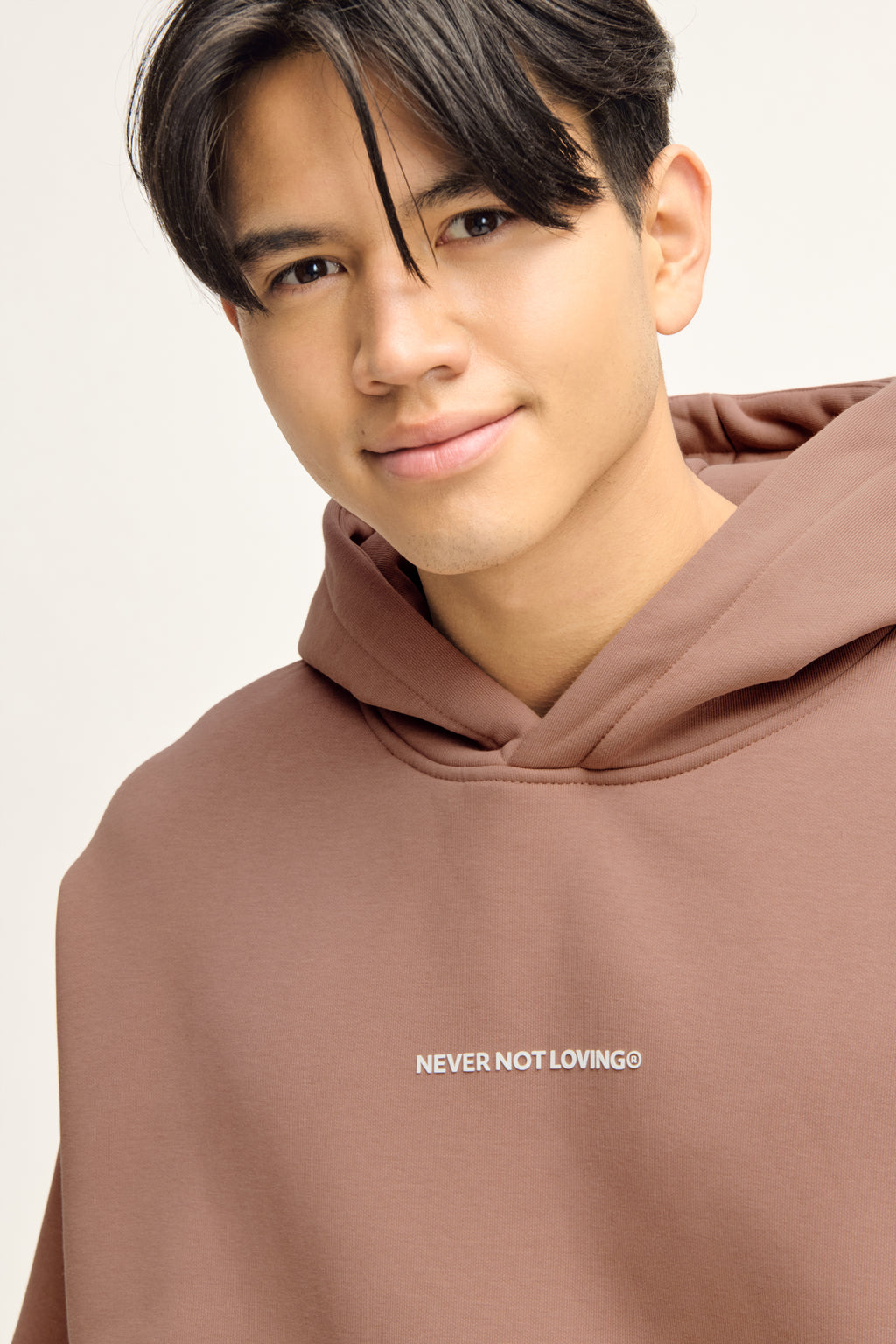 Base Hoodie Milk Chocolate Unisex