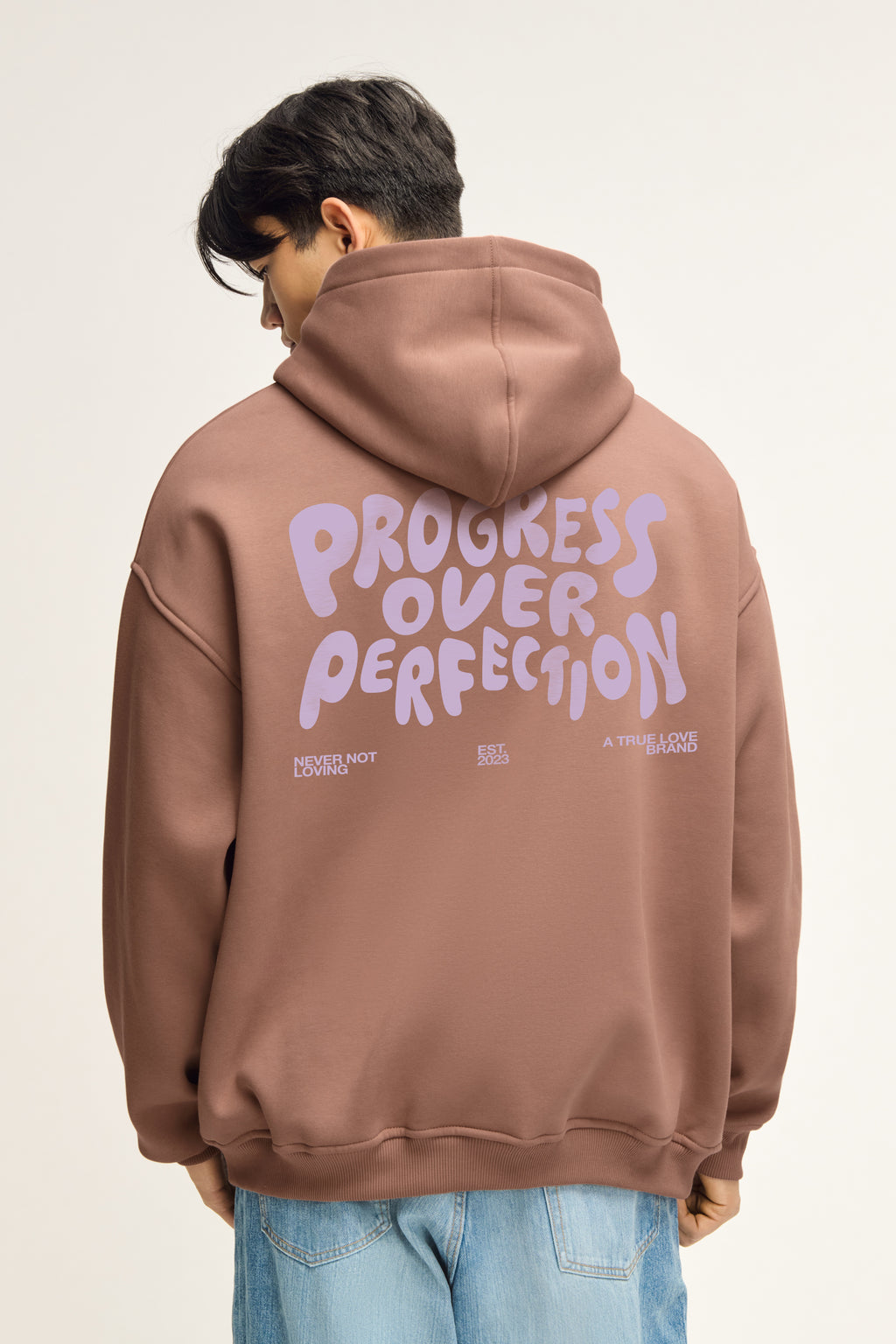 Perfection Hoodie Milk Chocolate Unisex