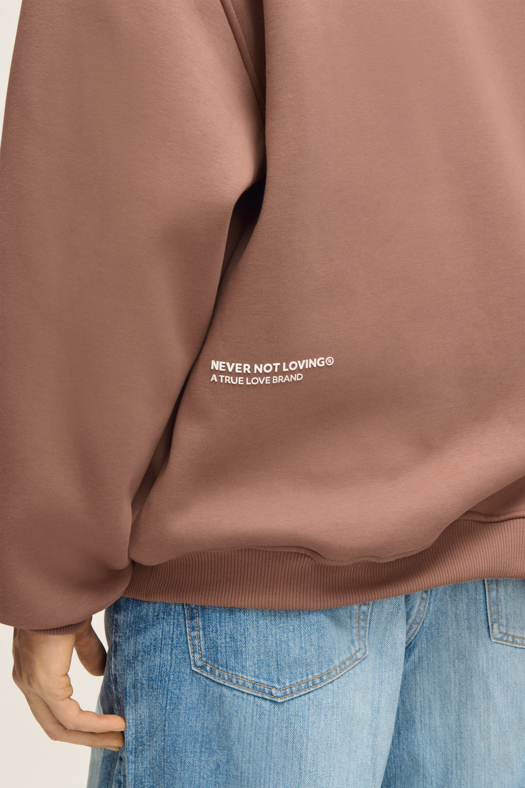 Base Hoodie Milk Chocolate Unisex