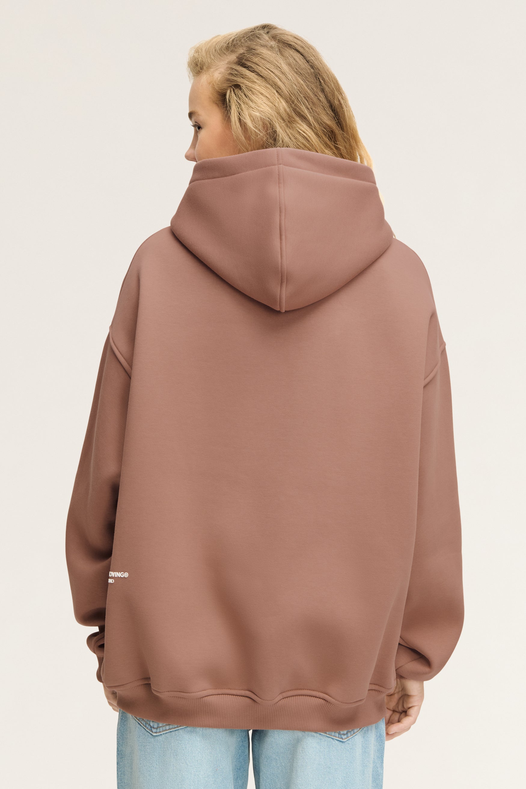 Base Hoodie Milk Chocolate Unisex