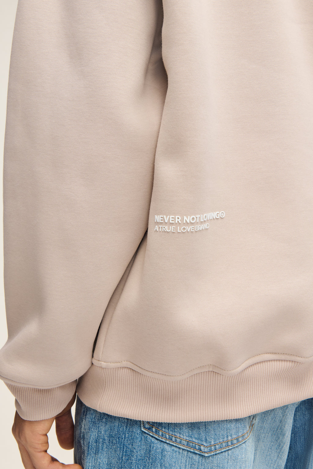 Base Hoodie Sand Unisex