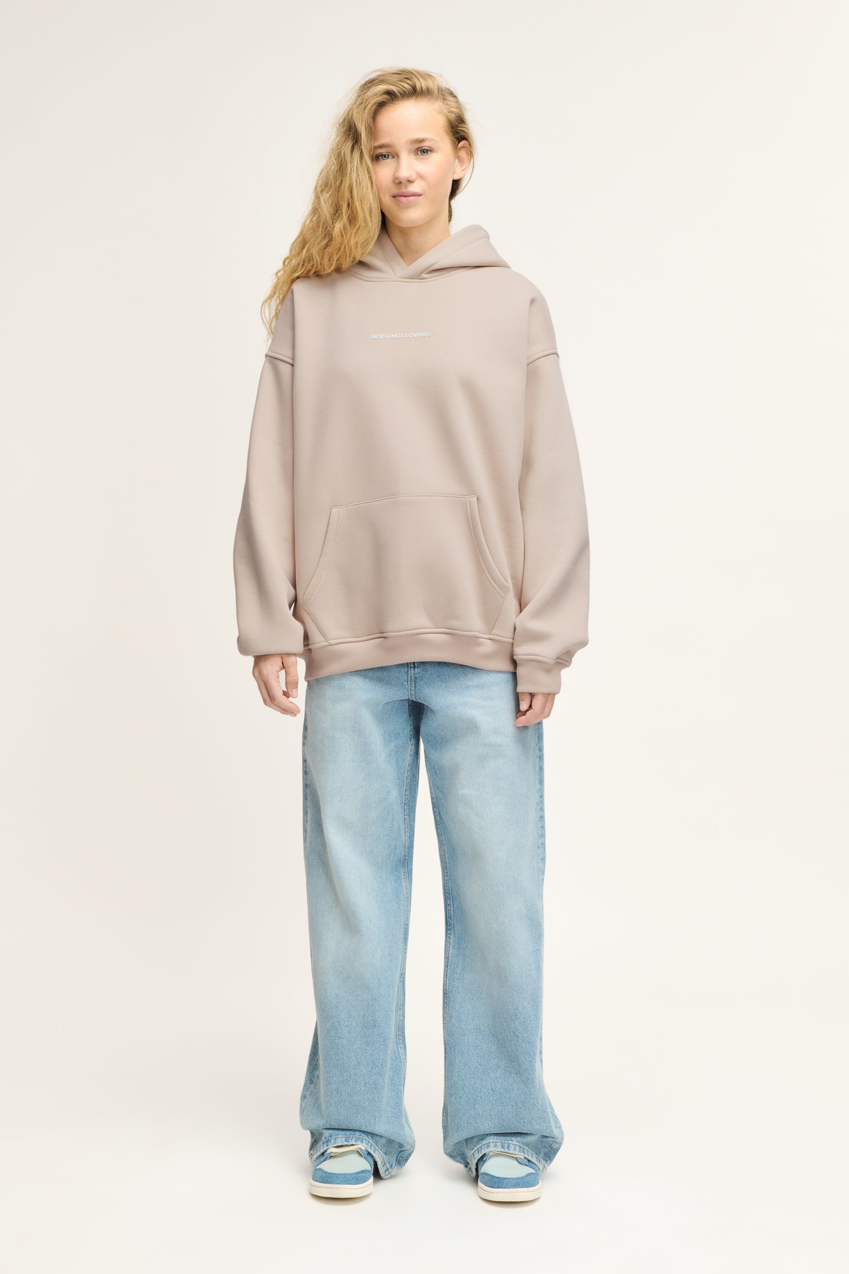 Base Hoodie Sand Unisex