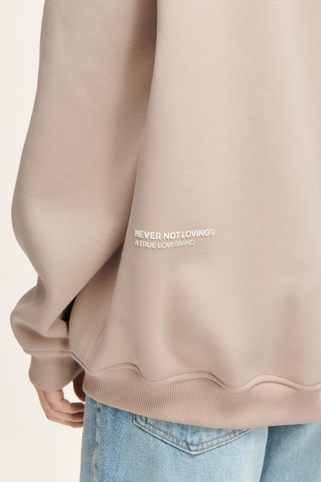 Base Hoodie Sand Unisex