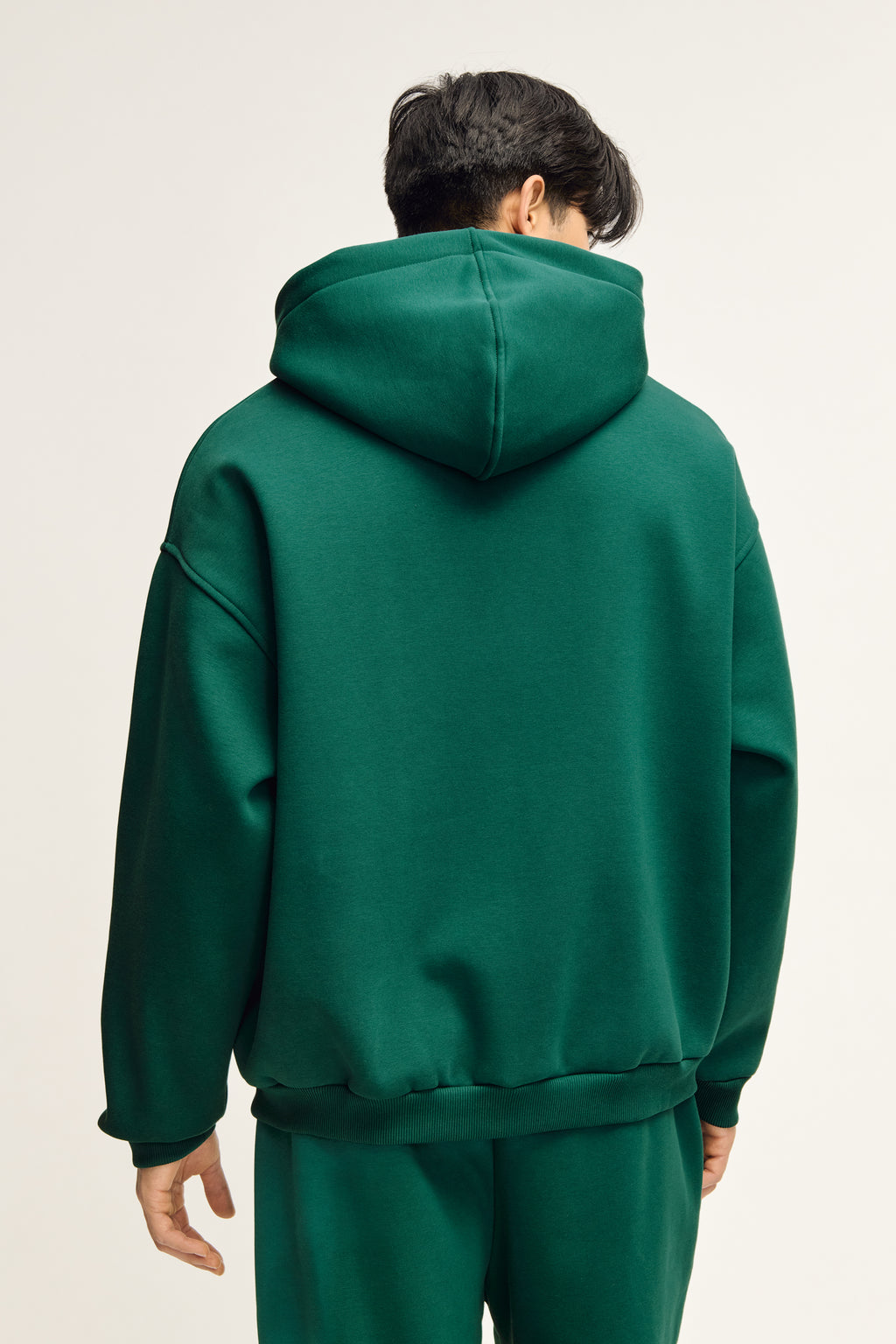 Glint Sweat Jacket Moss Green Unisex