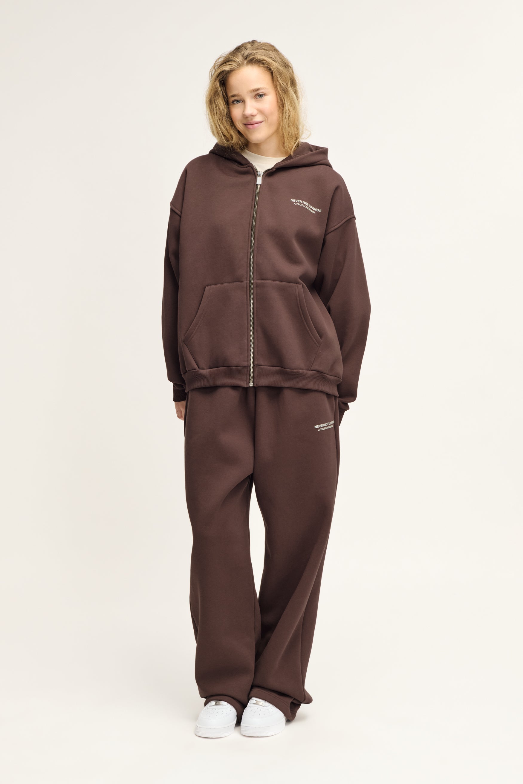 Glint Sweat Jacket Oak