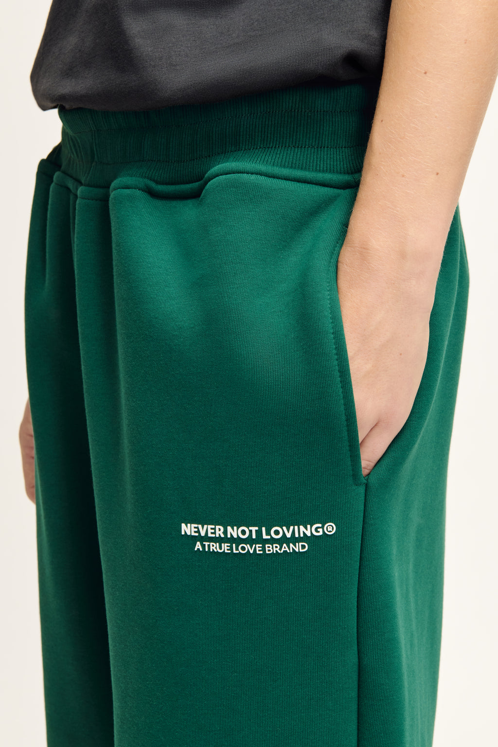 Glint Sweat Pants Moss Green Unisex