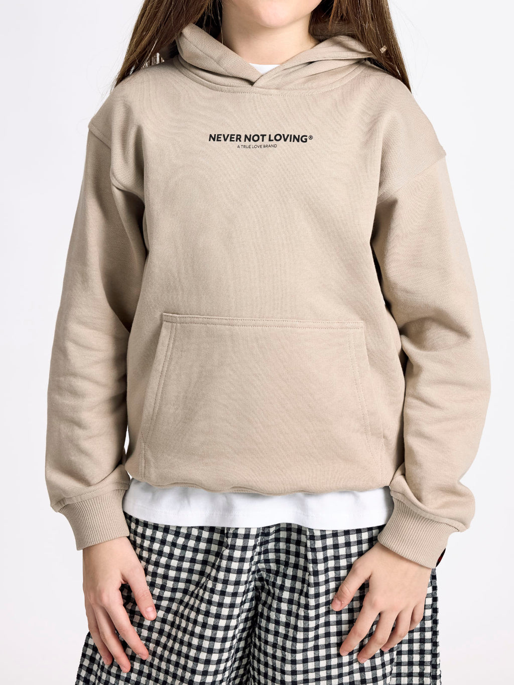 Kids Hoodie Beige