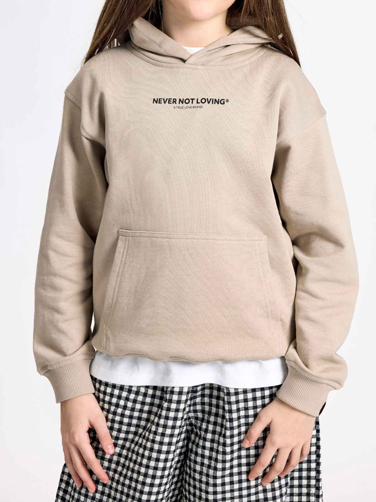 Kids Hoodie Beige
