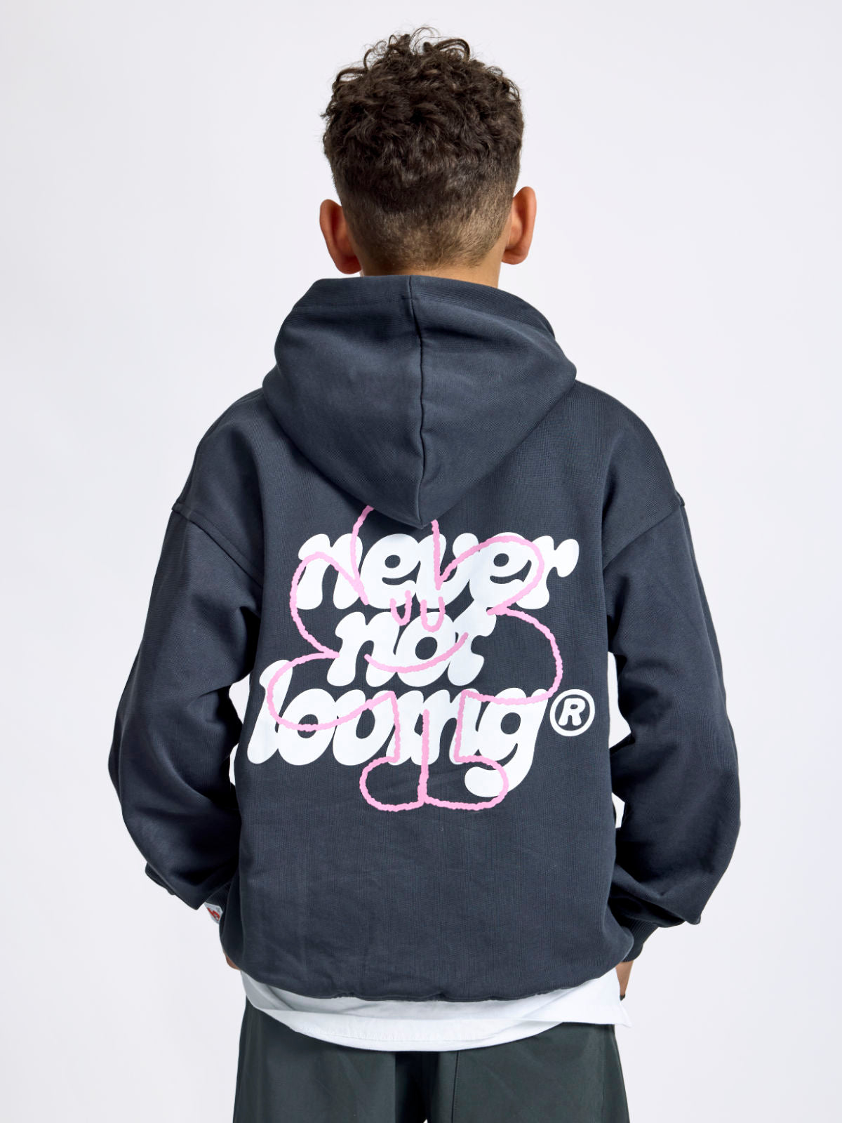 Kids Hoodie Dunkelgrau