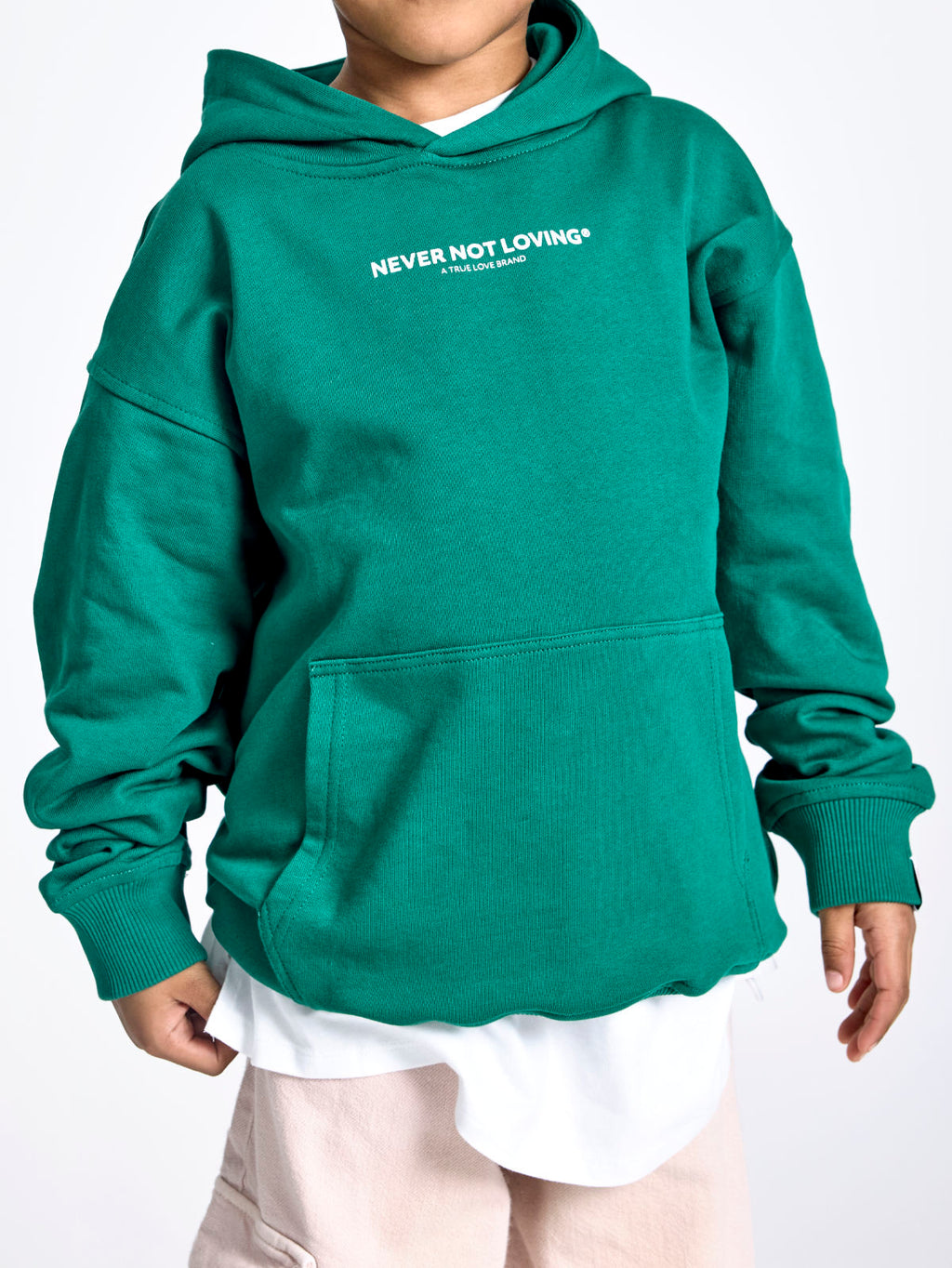Kids Hoodie Dunkelgrün