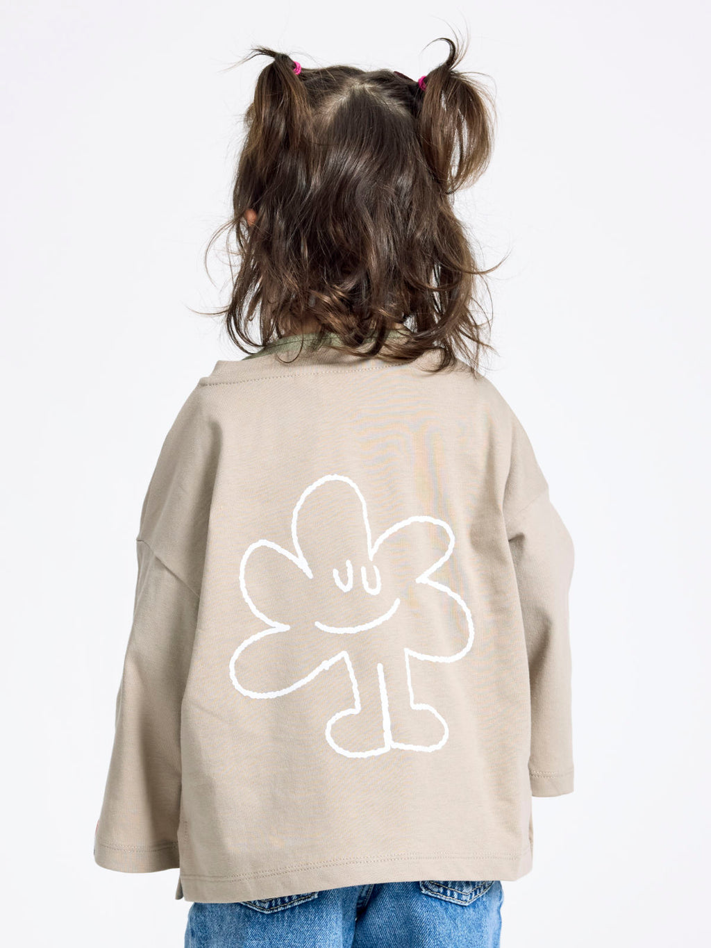 Kids Longsleeve Beige