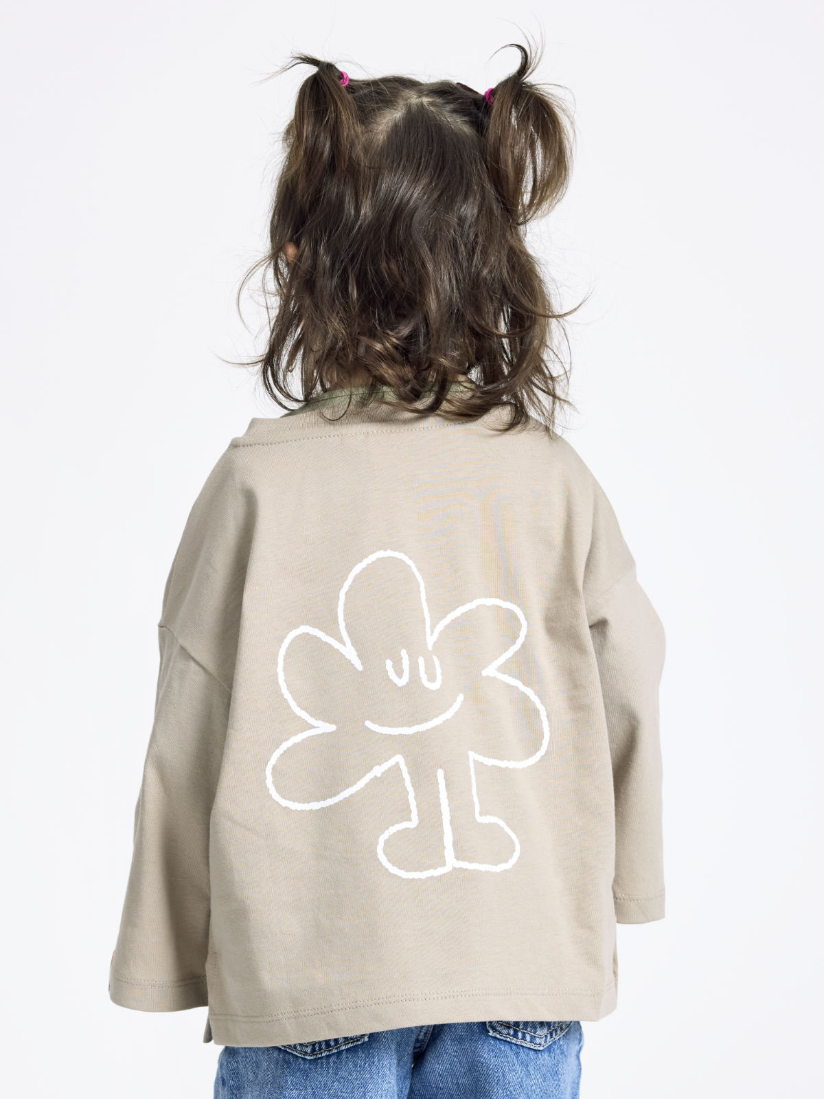 Kids Longsleeve Beige