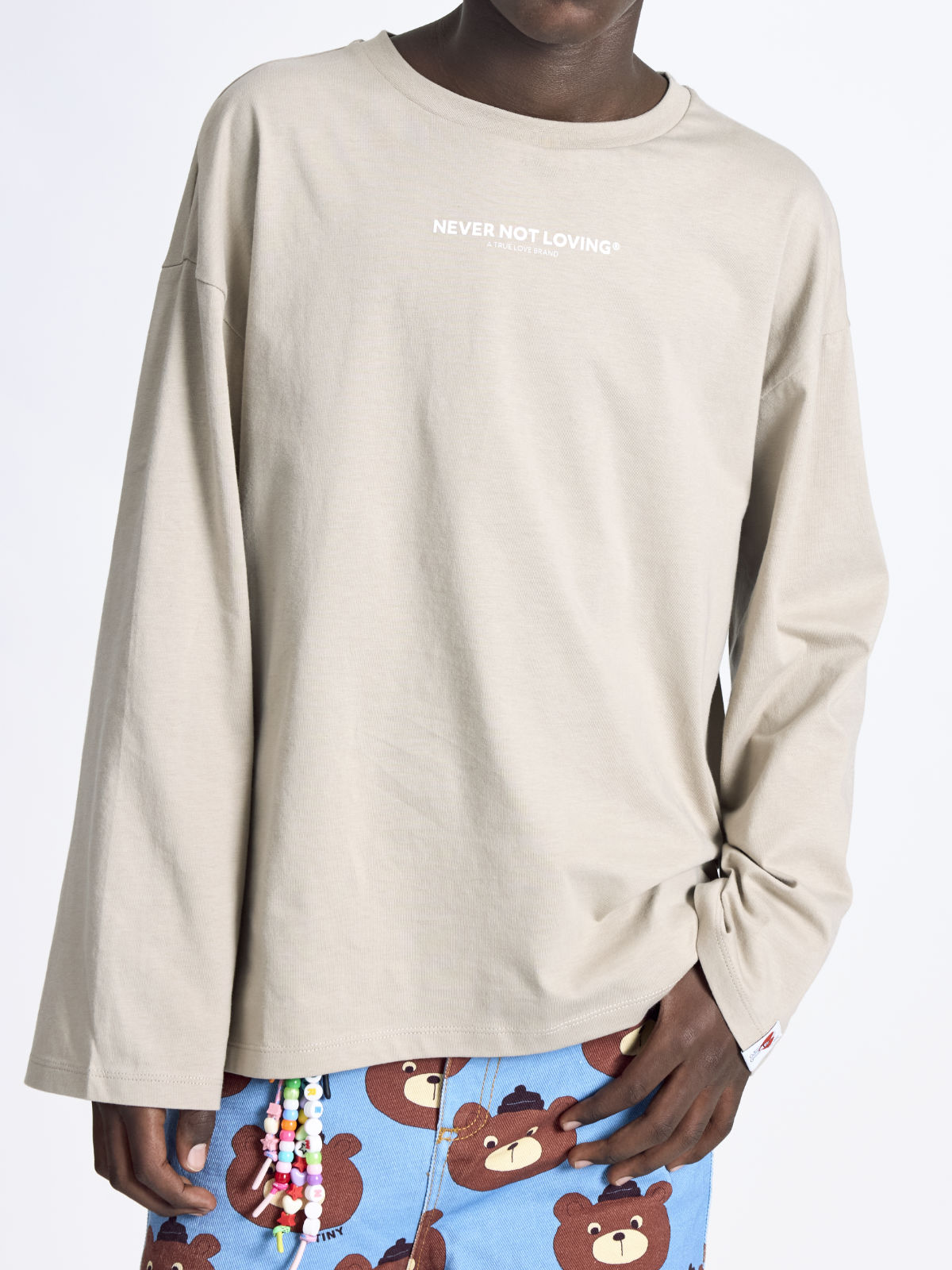 Kids Longsleeve Beige