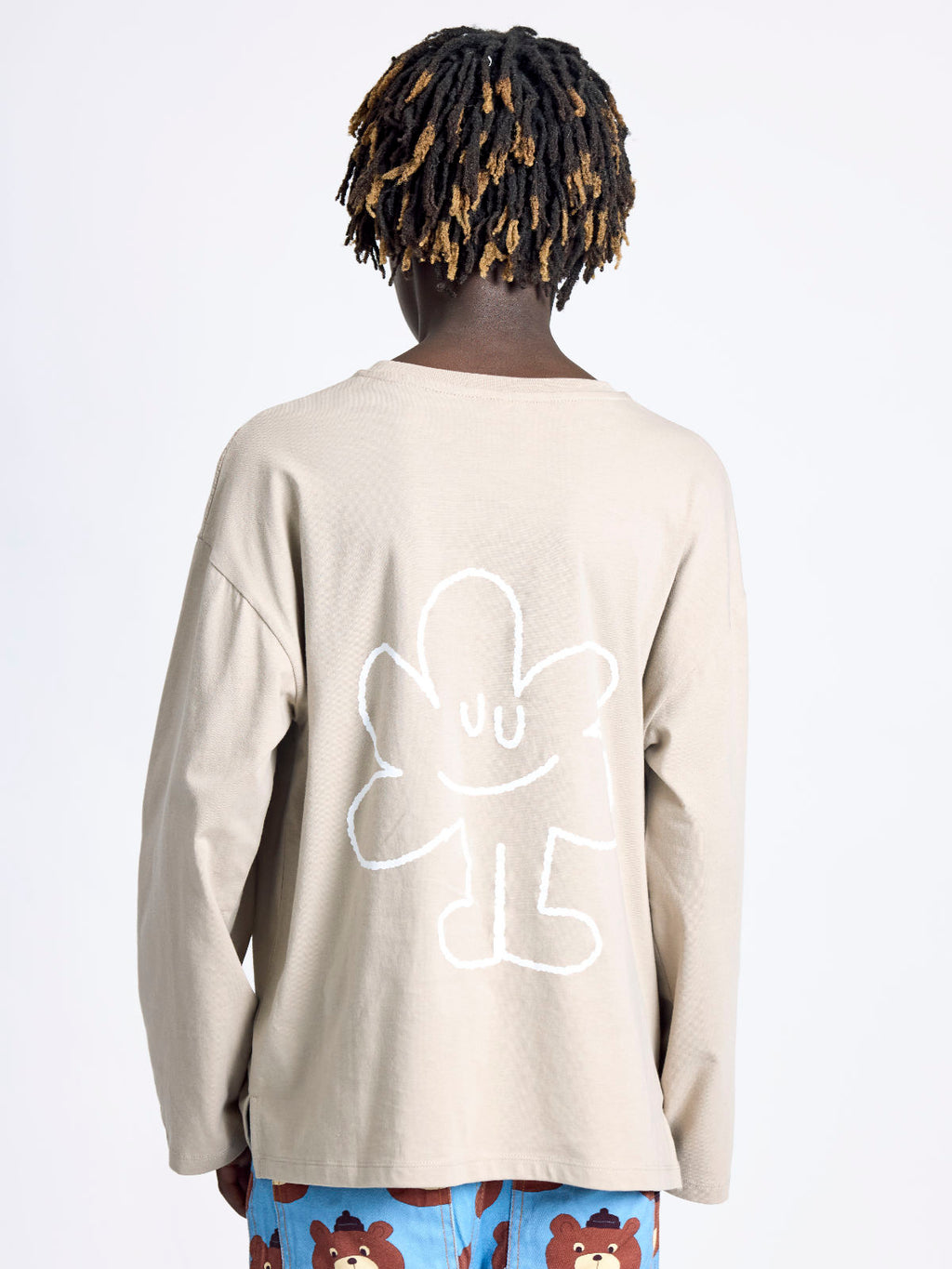 Kids Longsleeve Beige