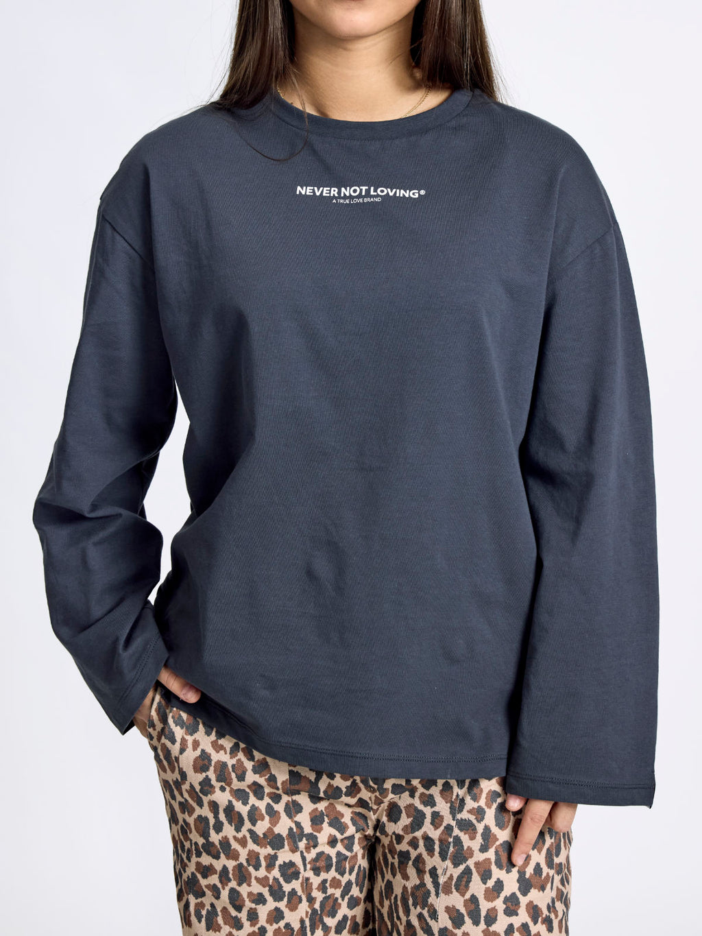 Kids Longsleeve Dunkelgrau