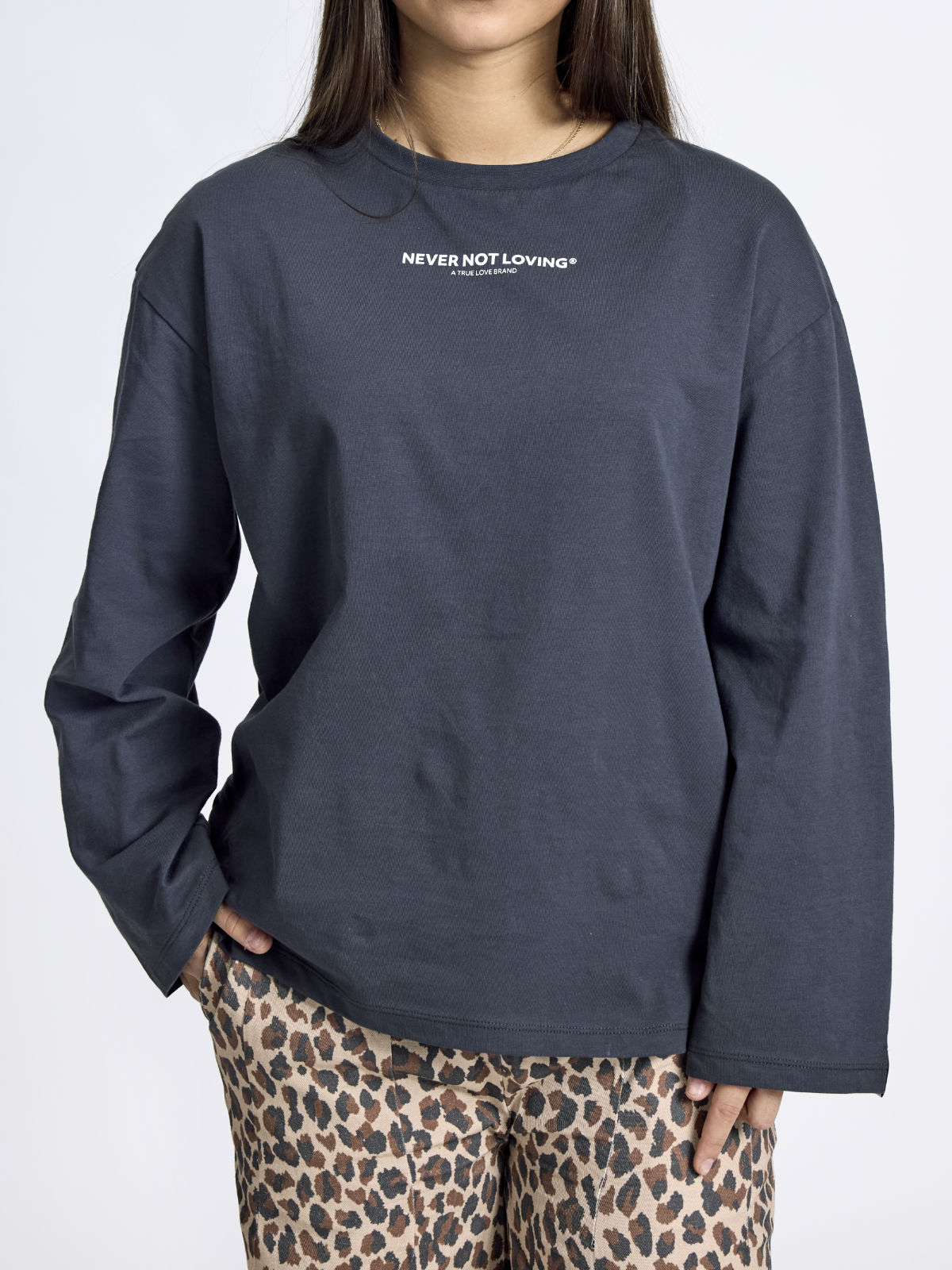 Kids Longsleeve Dunkelgrau