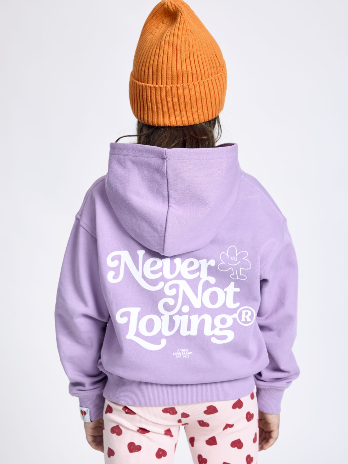 Kids Hoodie Flieder