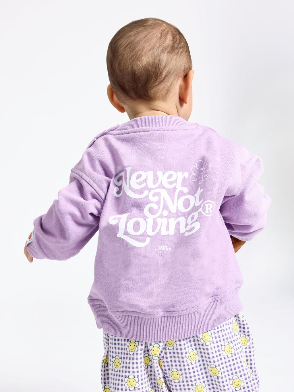 Kids Sweatshirt Flieder