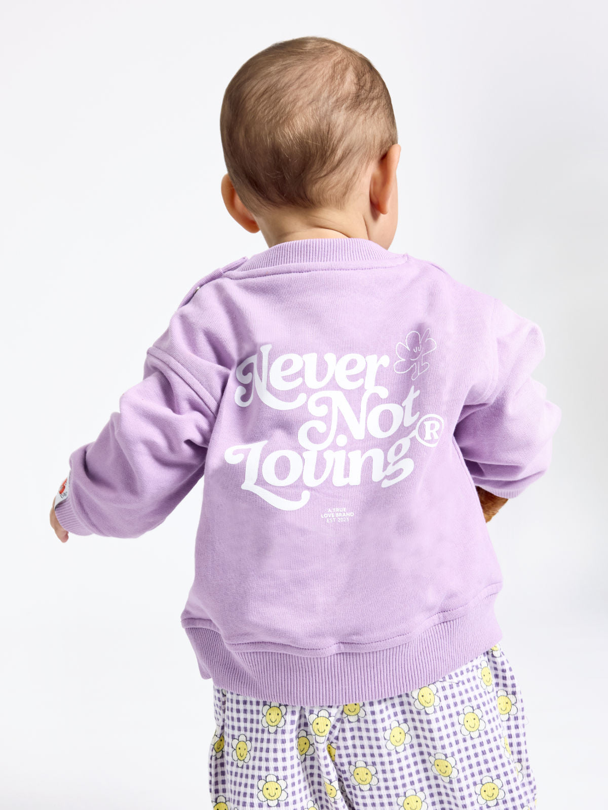 Kids Sweatshirt Flieder