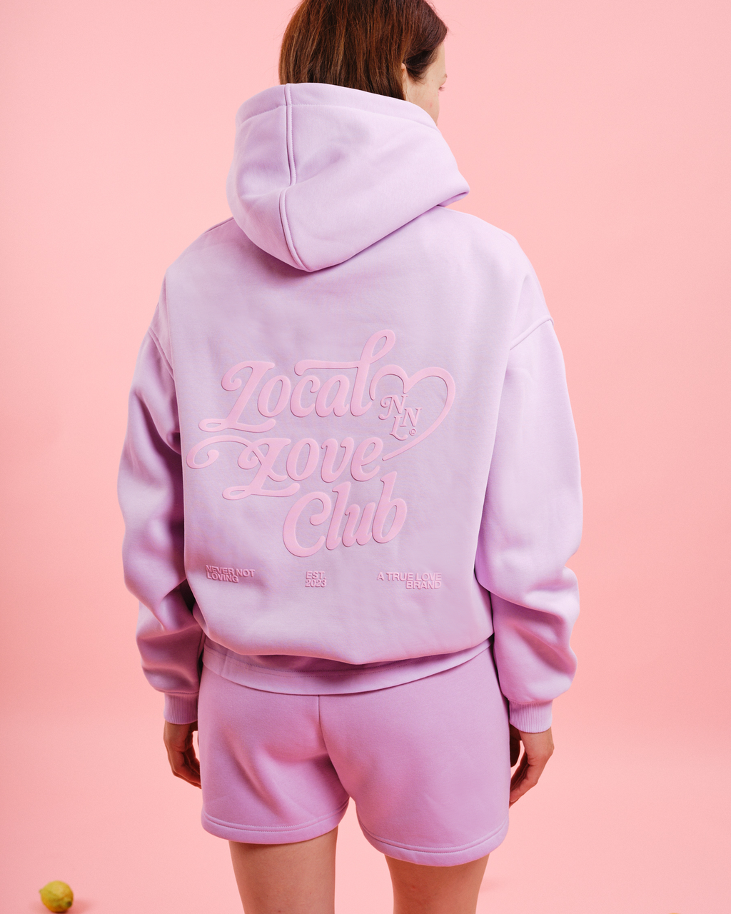 LOCAL LOVE HOODIE GRAPE
