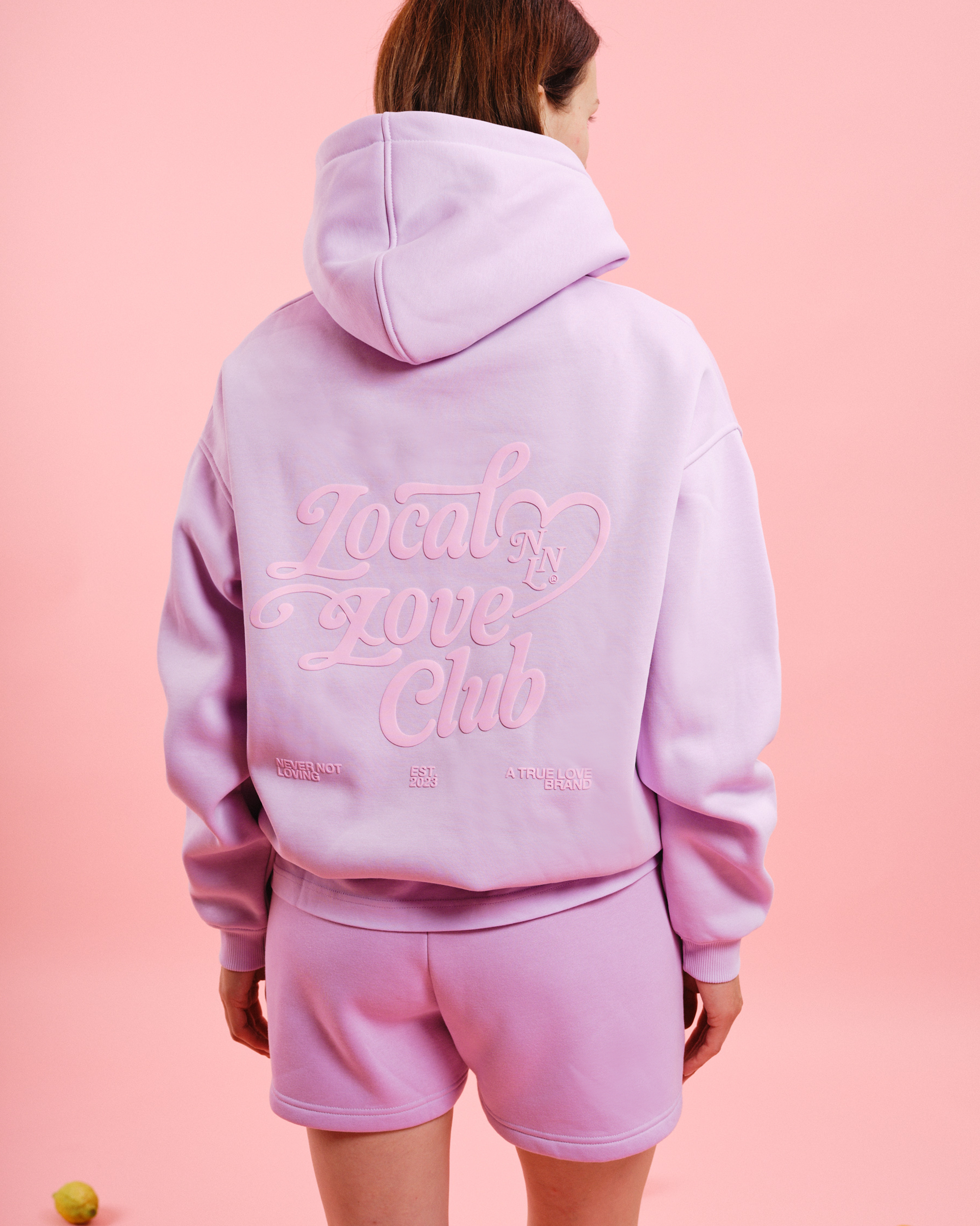 LOCAL LOVE HOODIE GRAPE