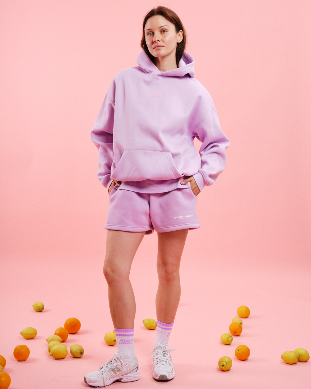 LOCAL LOVE HOODIE GRAPE