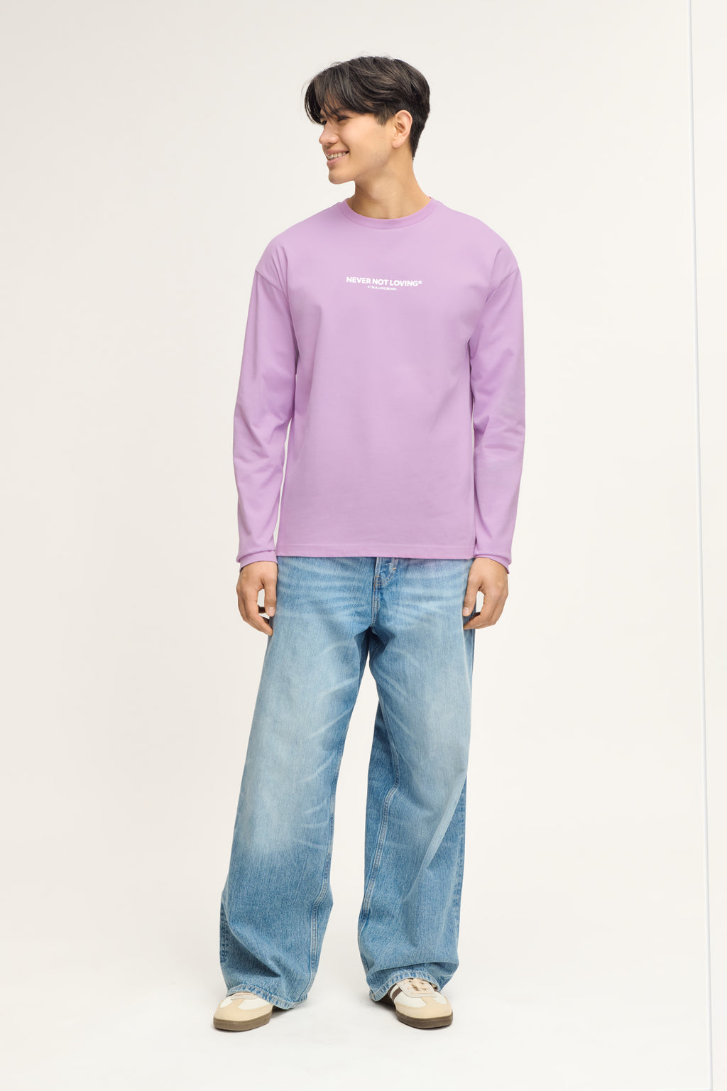 Longsleeve Logo Purple