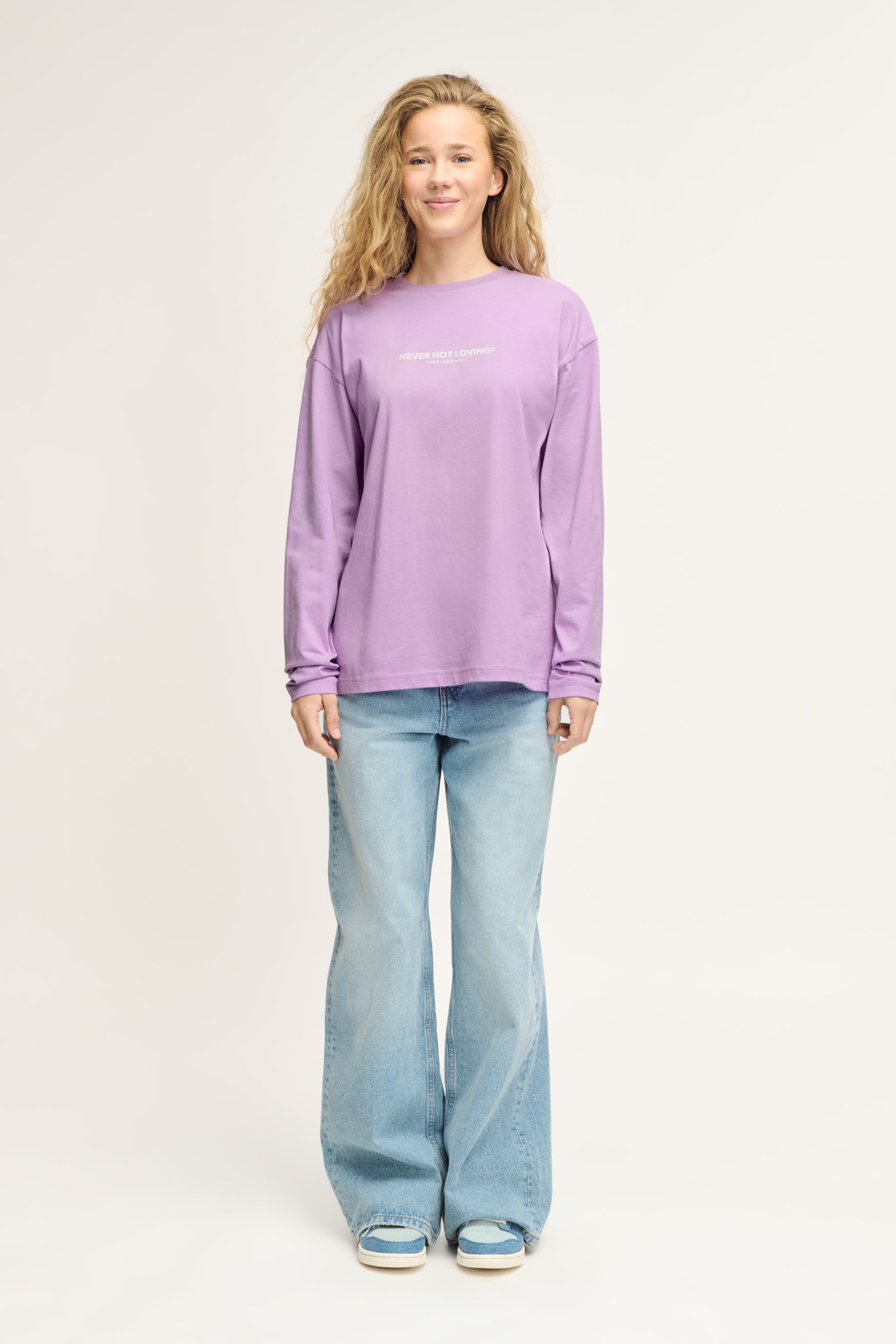 Longsleeve Logo Purple