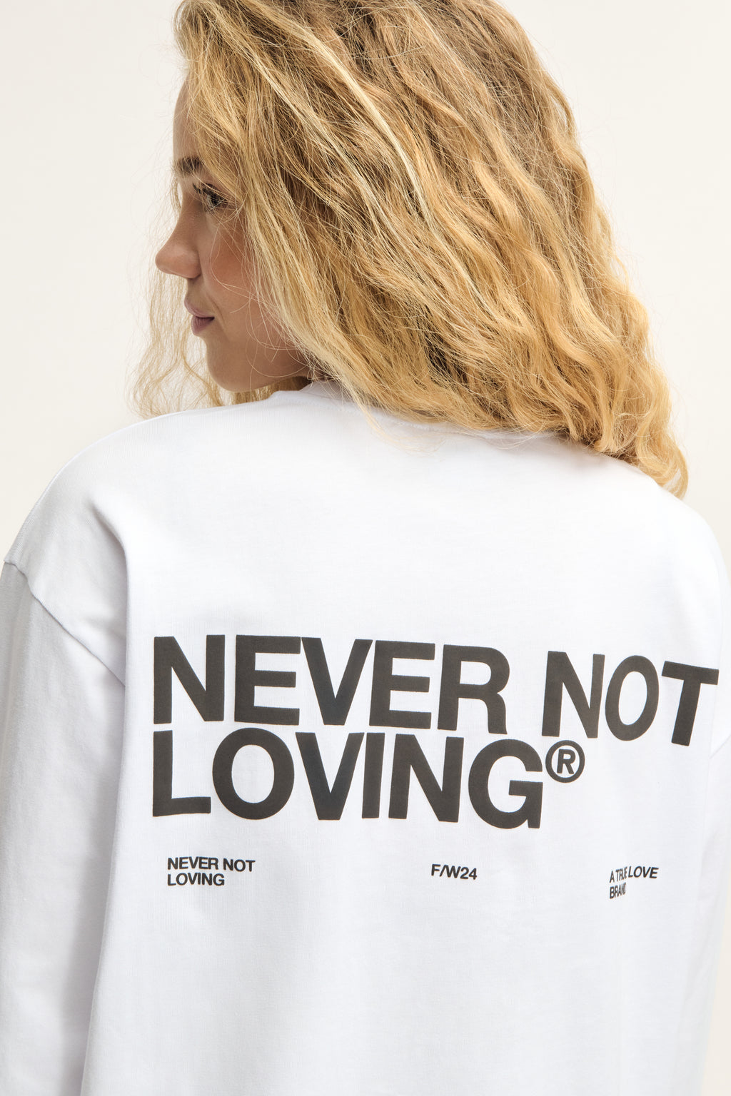 Longsleeve Logo White