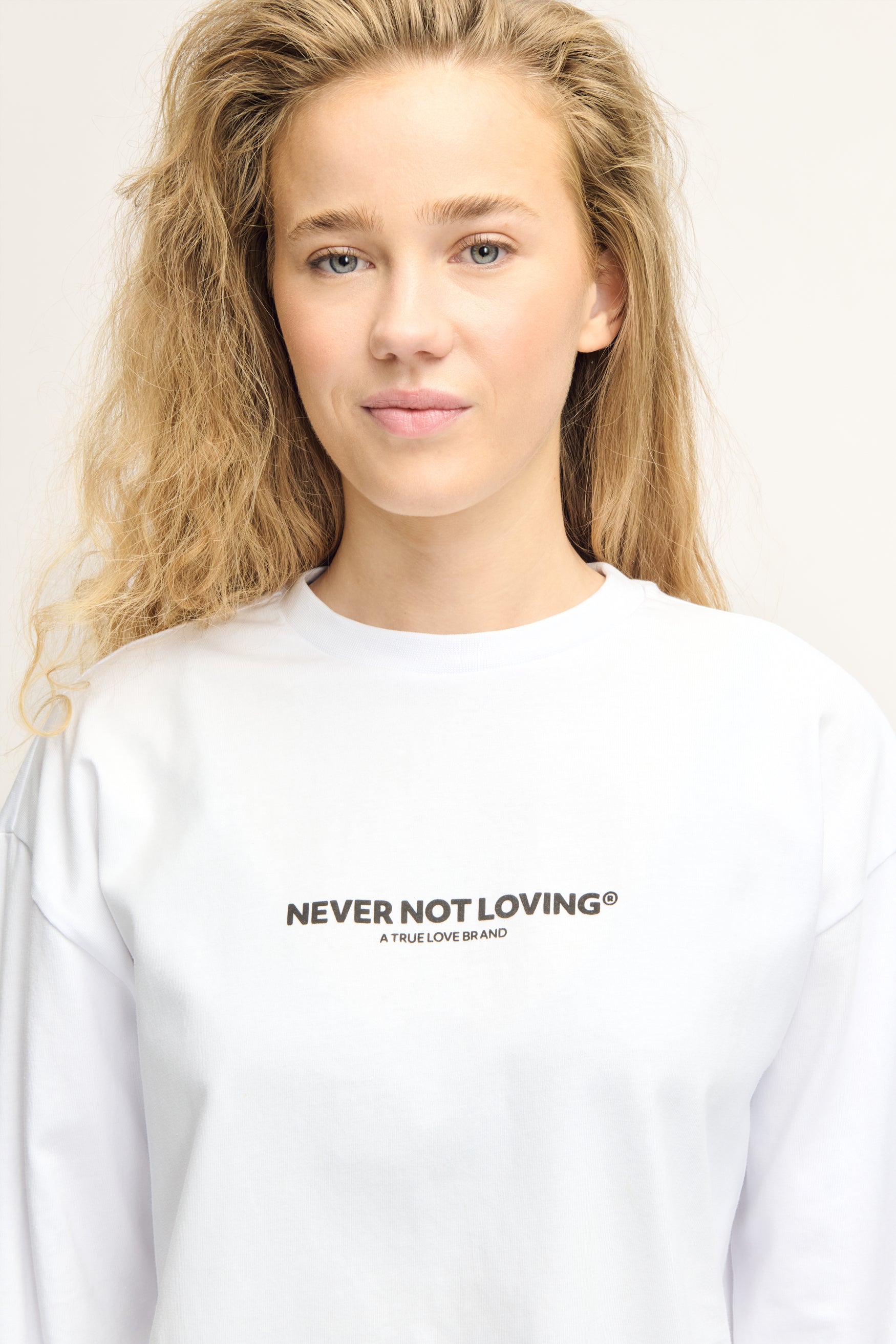 Longsleeve Logo White