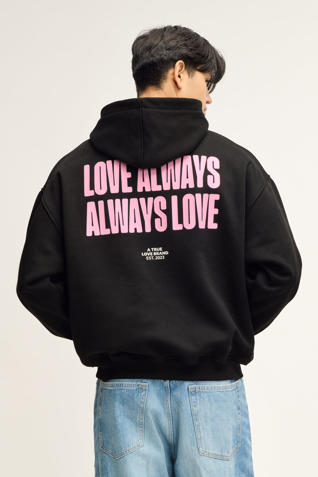 Love Always Hoodie Black