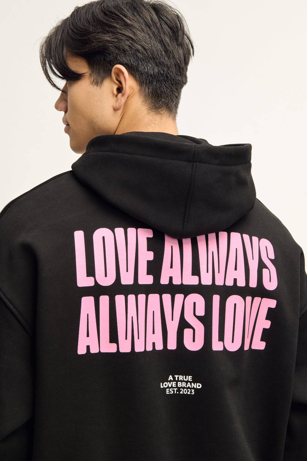 Love Always Hoodie Black