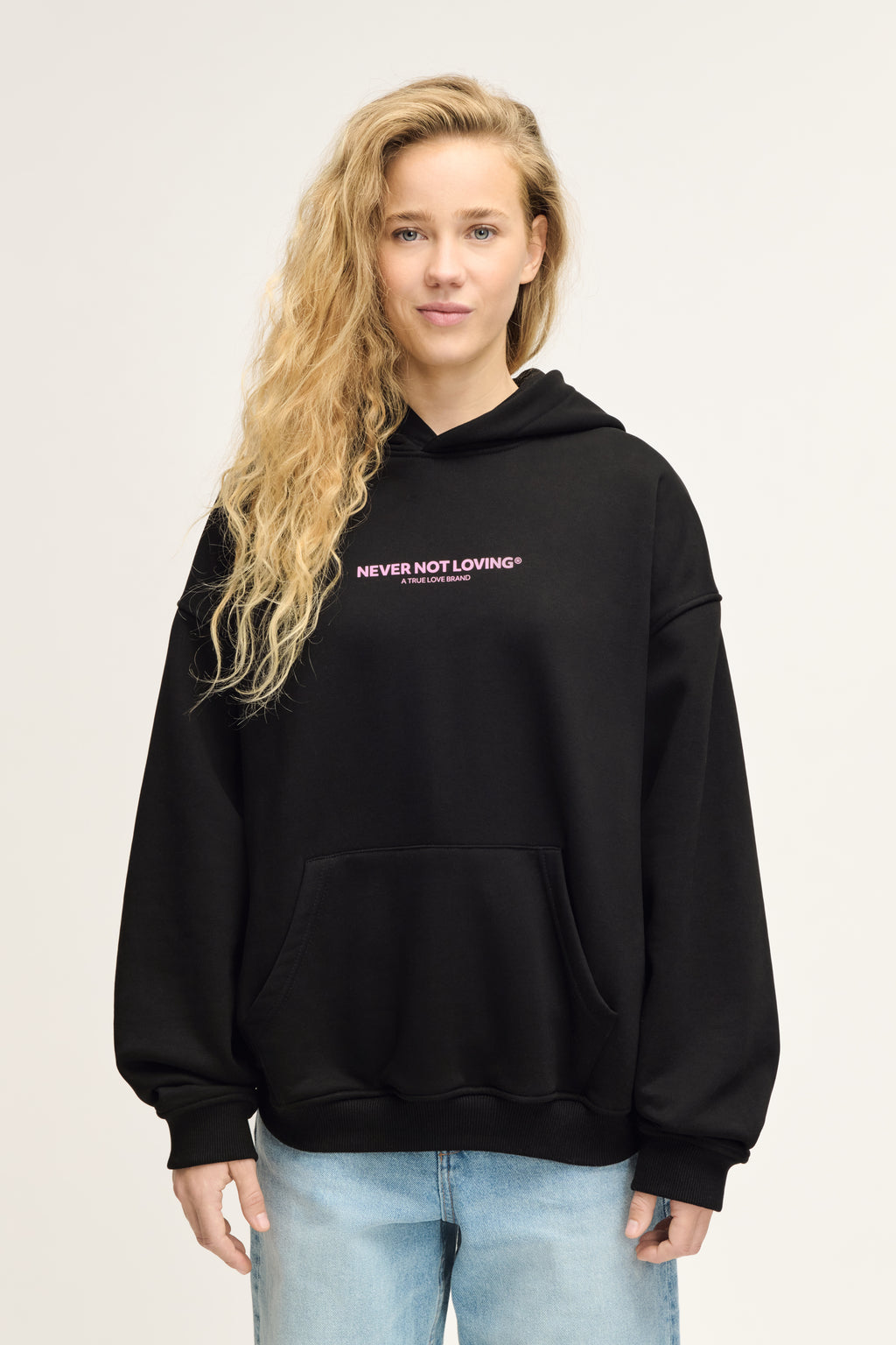Love Always Hoodie Black