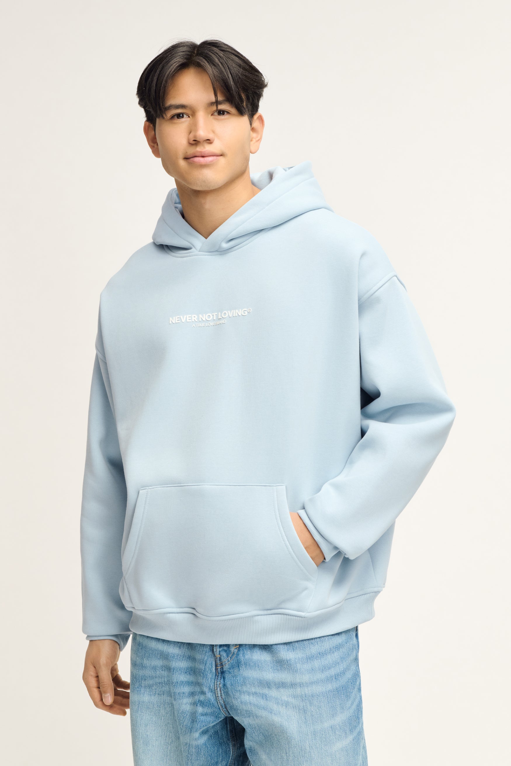 Love Always Hoodie Blue
