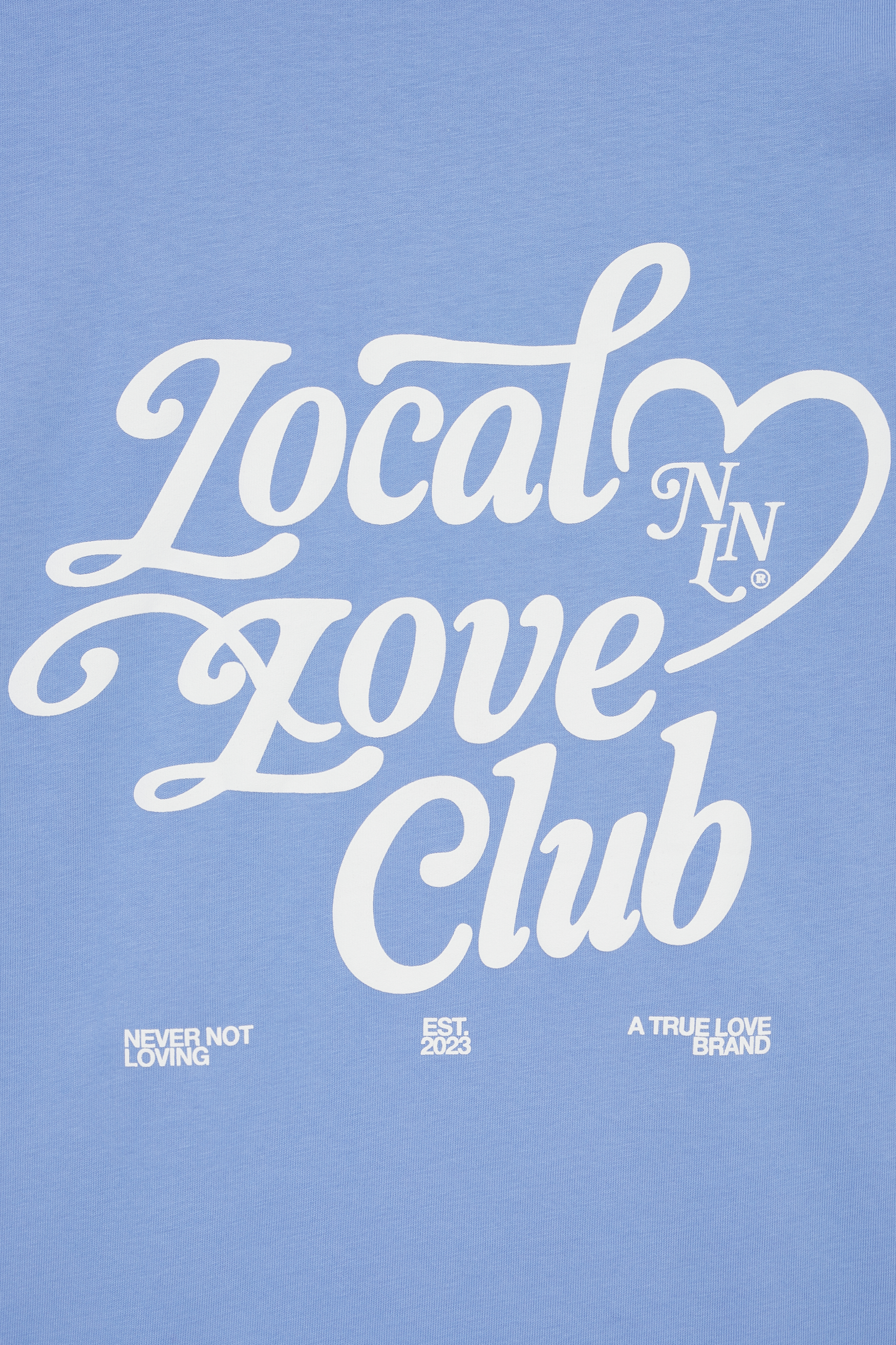 LOCAL LOVE CLUB T-SHIRT RIVER BLUE